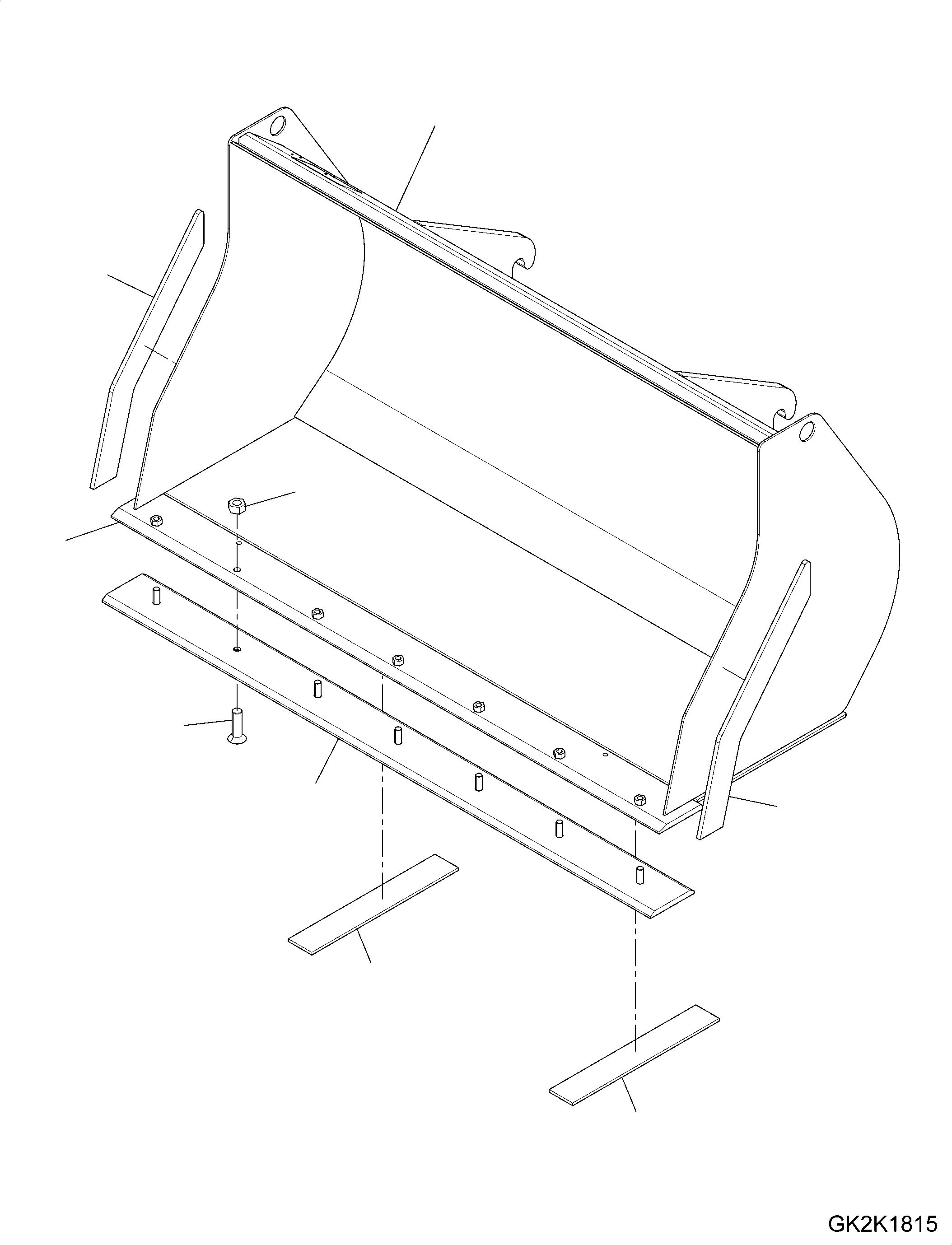 Щётка стеклоочистителя 42U-70-22210 KOMATSU