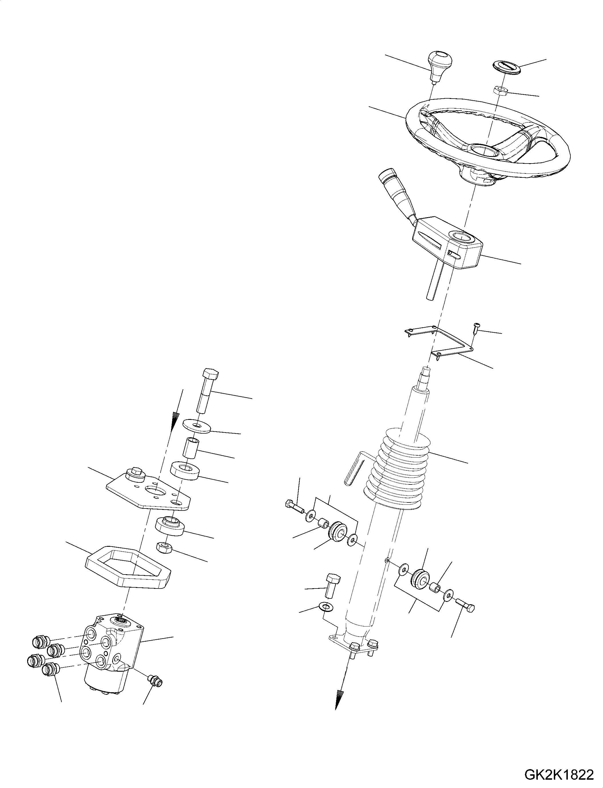 STEERING COLUMN SWITCH 42T-06-26250 KOMATSU