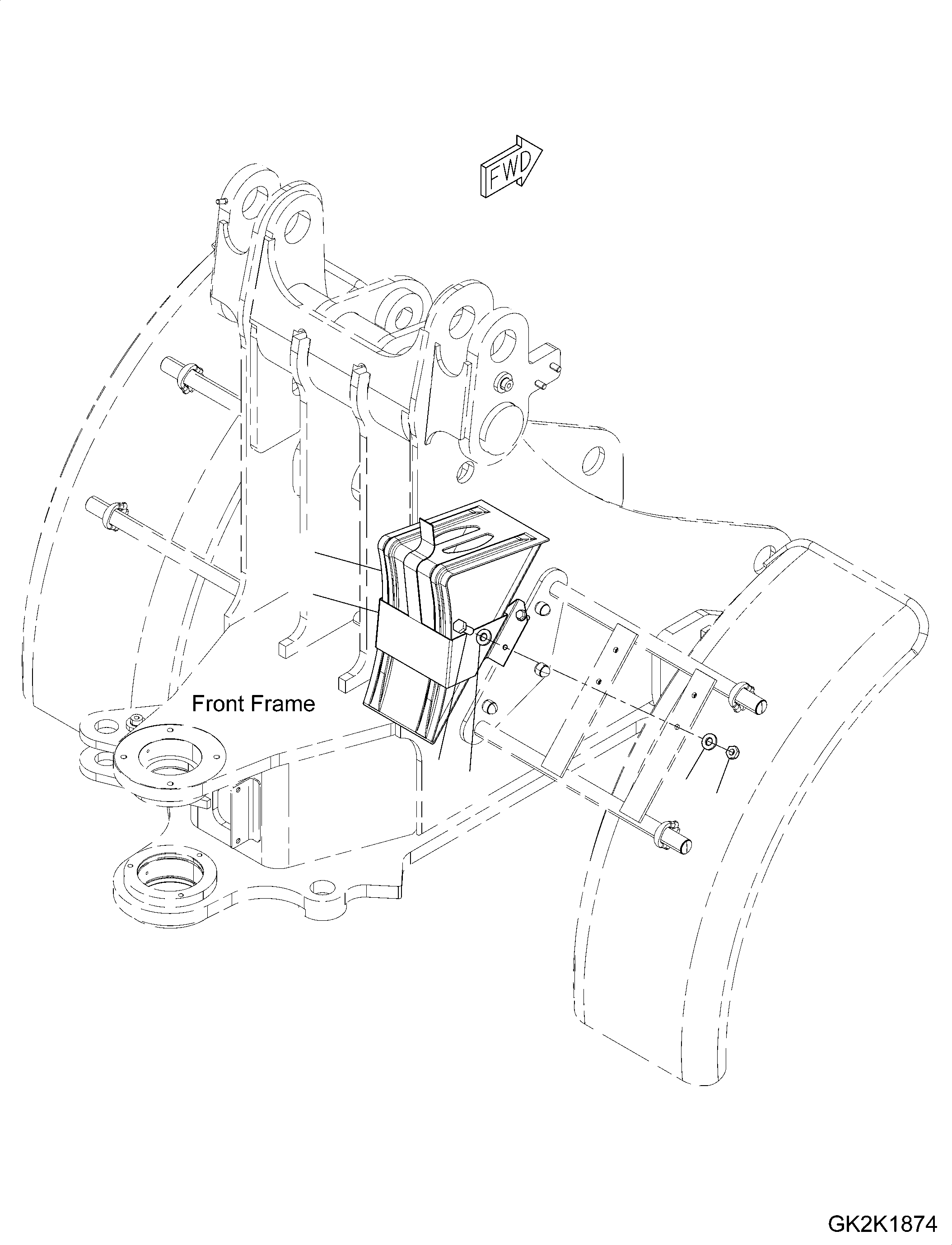 UNDERL WEDGE 42T-98-25030 KOMATSU