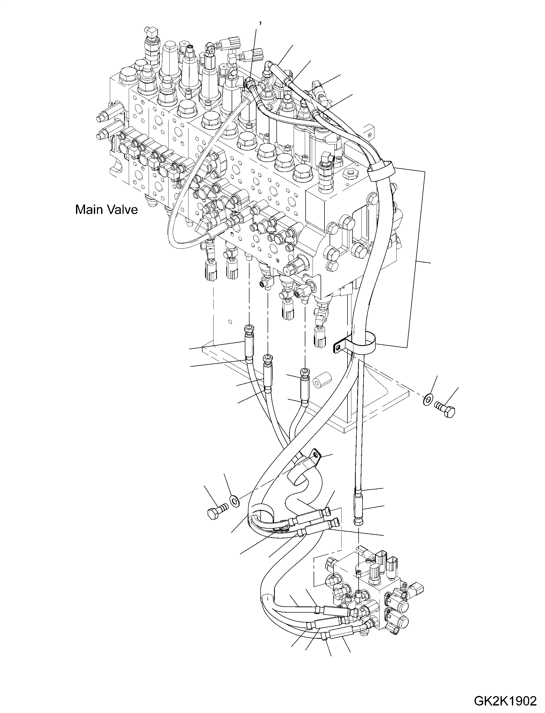 Шланг в сборе 20K-62-42140 KOMATSU
