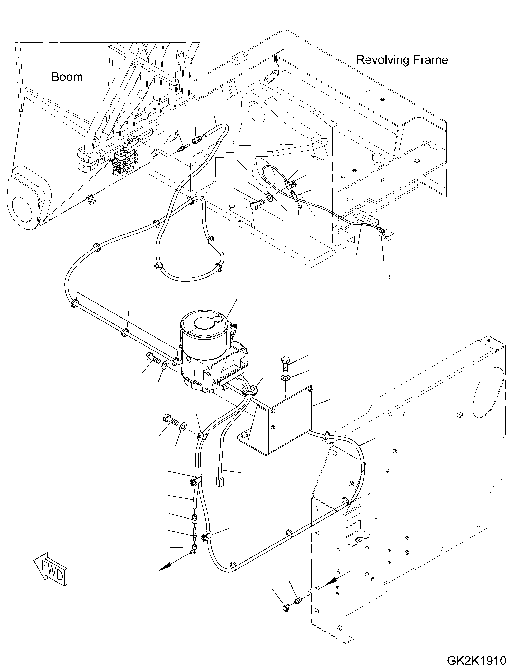 Grease Pump Assembly 20K-S95-4240 KOMATSU