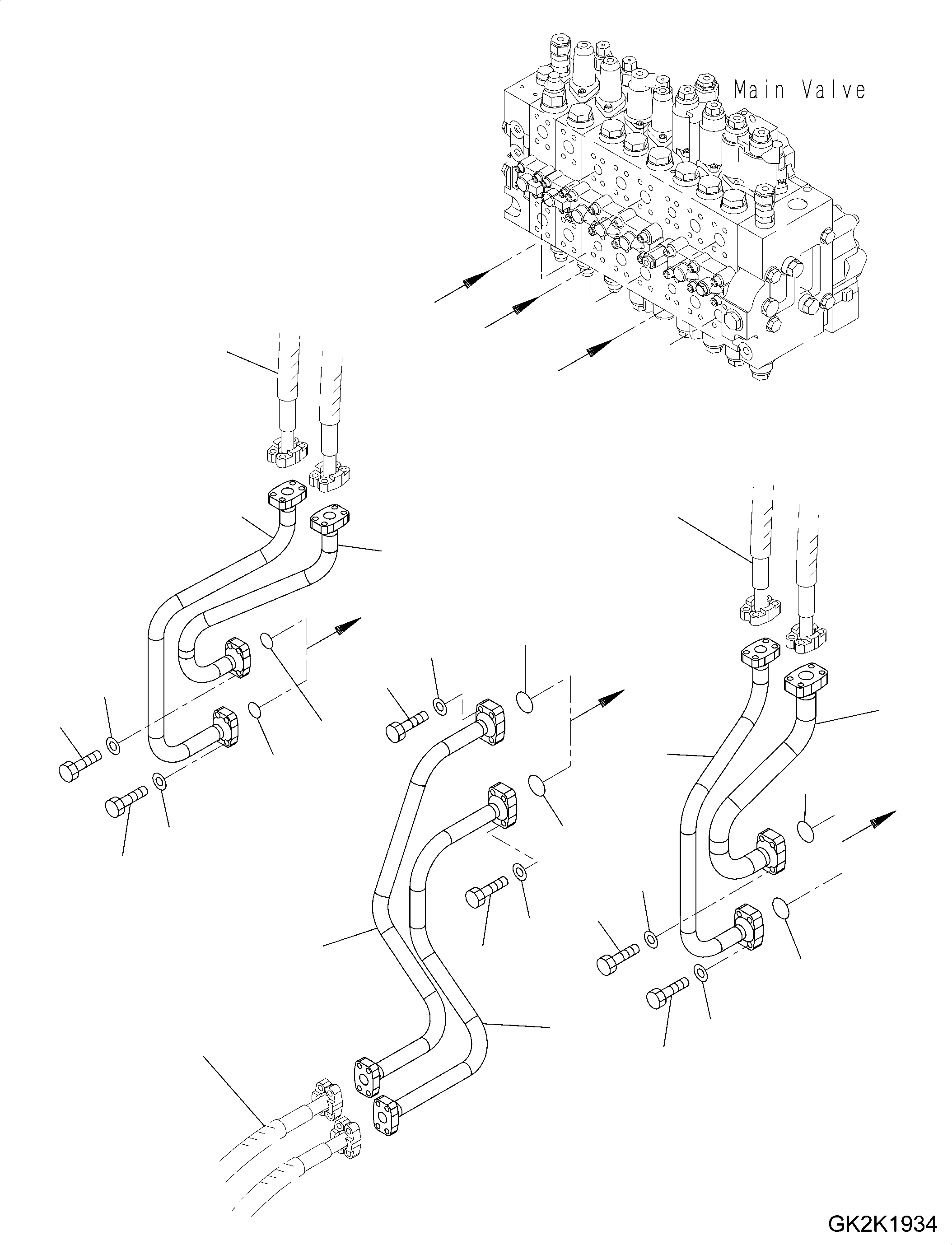 Шланг (20K-62-37760) KOMATSU
