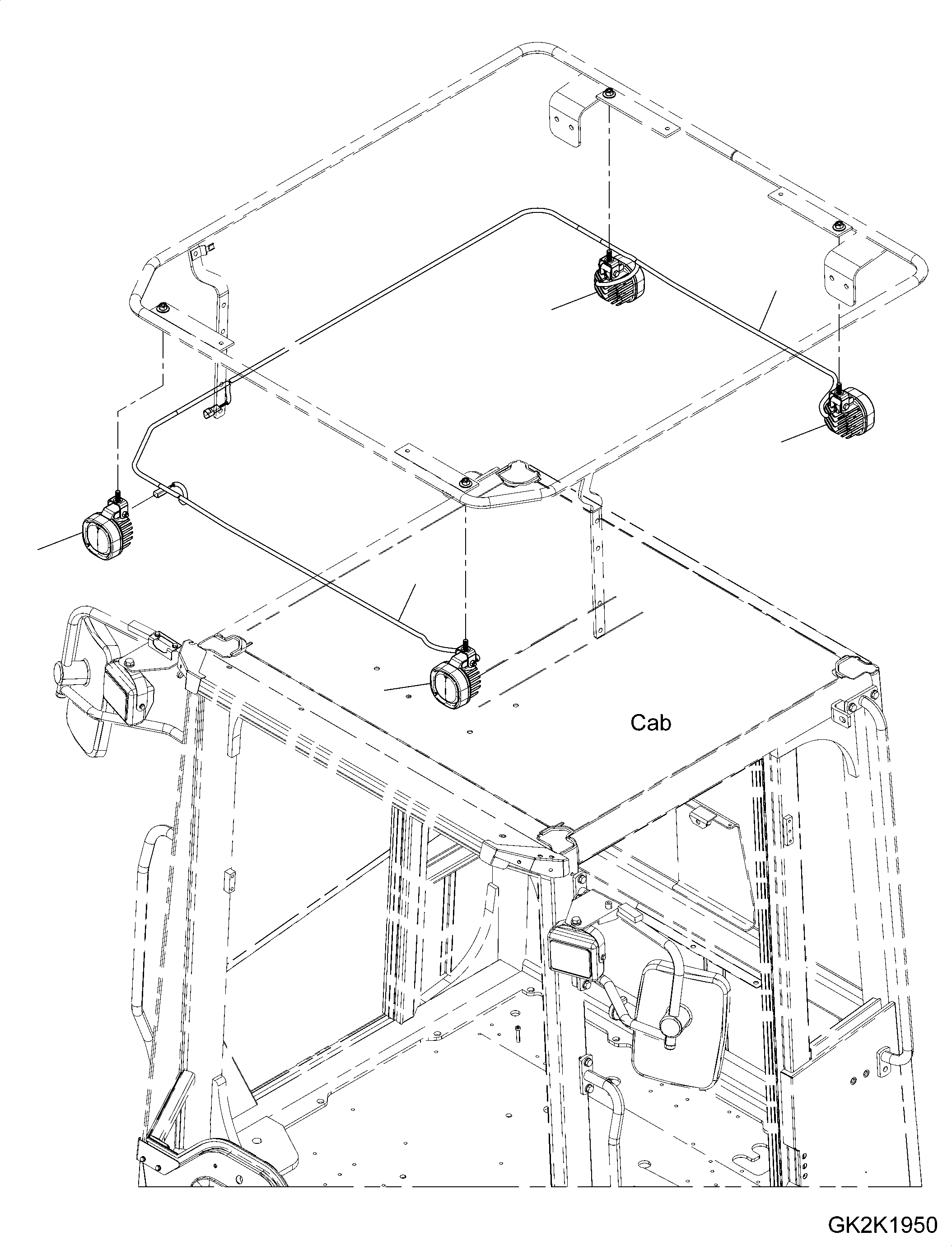 Жгут проводов 418-06-H2920 KOMATSU
