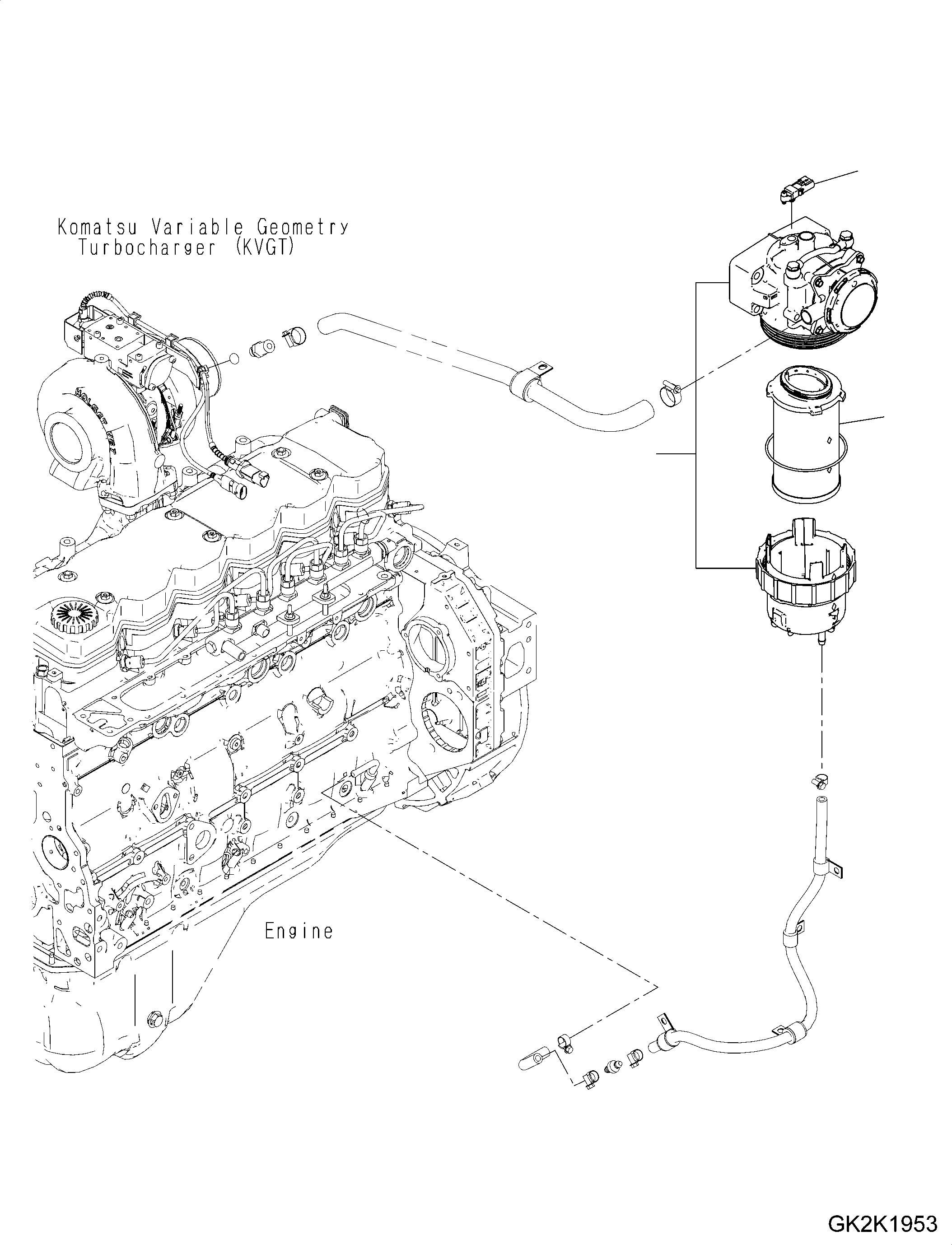 Ventilator 600-331-2410 KOMATSU
