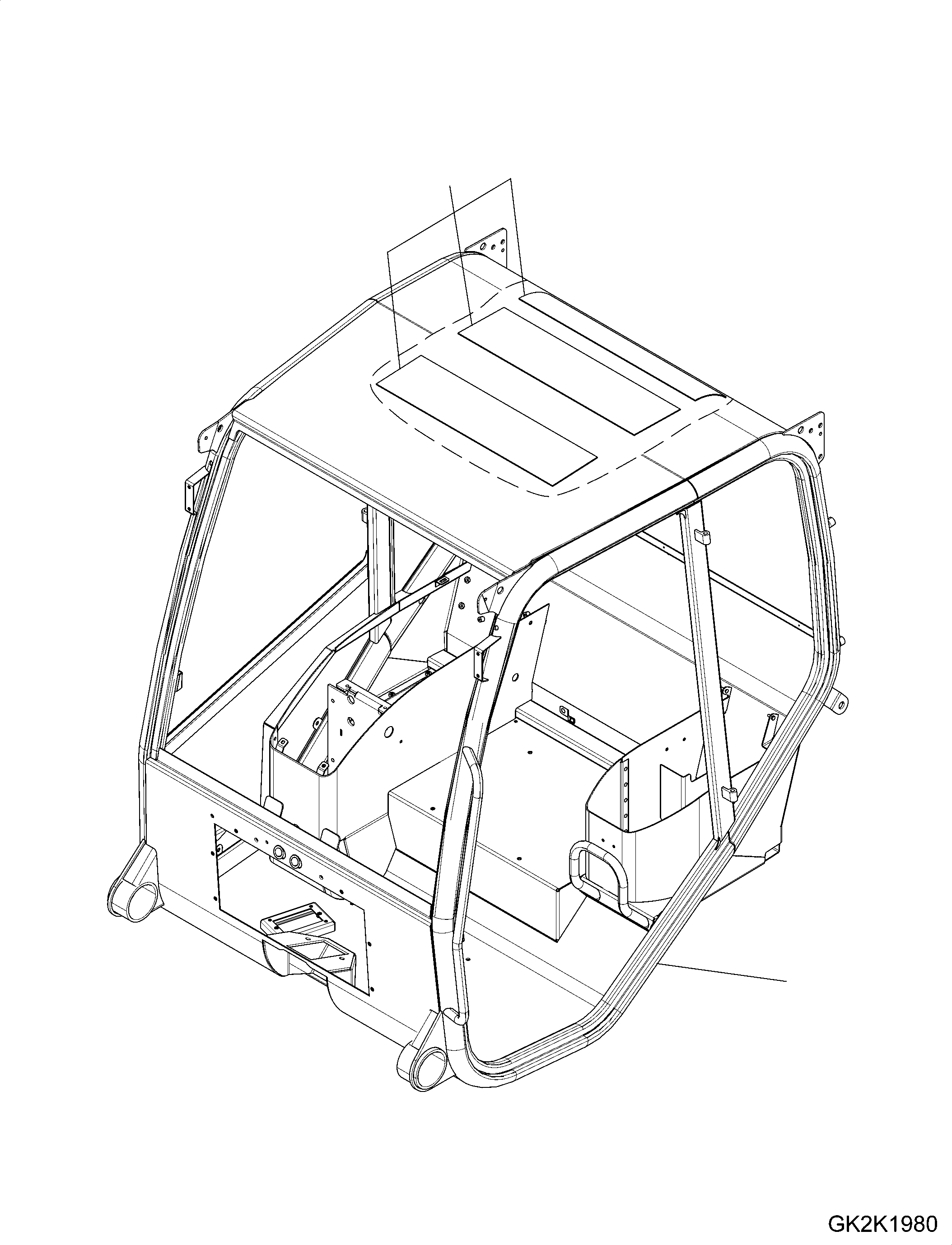 Mat, Insulation 42T-56-41680 KOMATSU