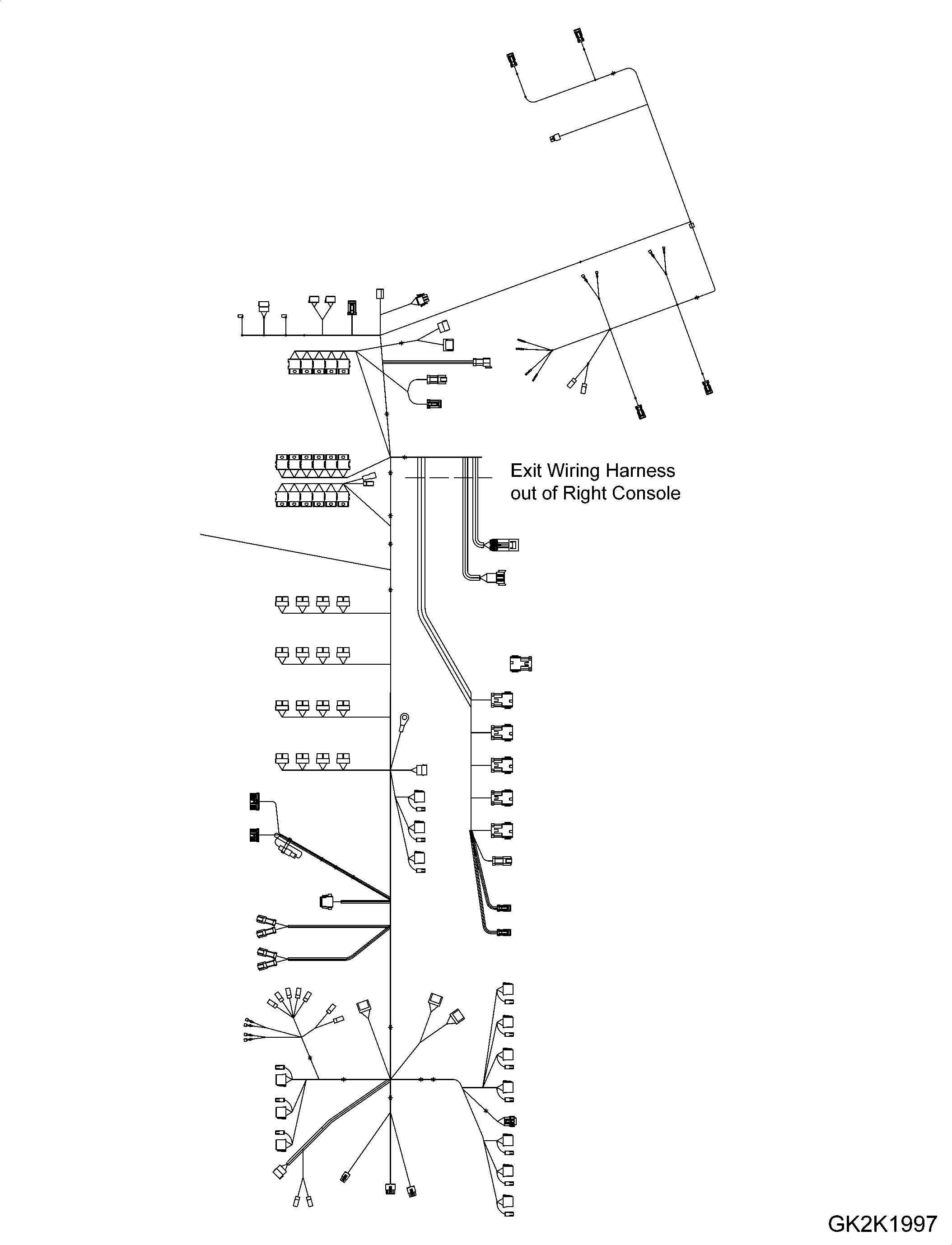 Wiring Harness, Cab 42T-06-42202 KOMATSU