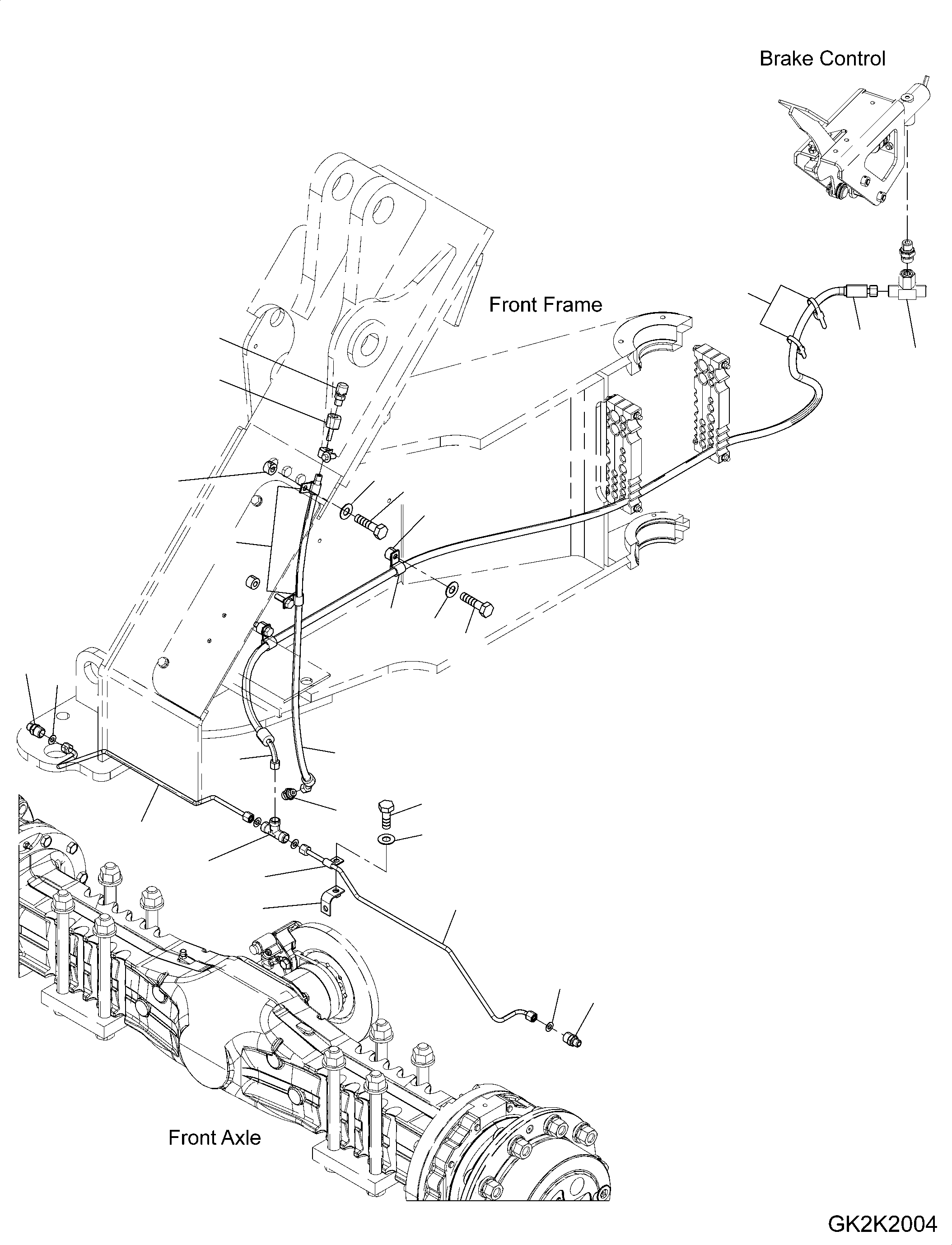 Трубка 42W-43-27140 KOMATSU