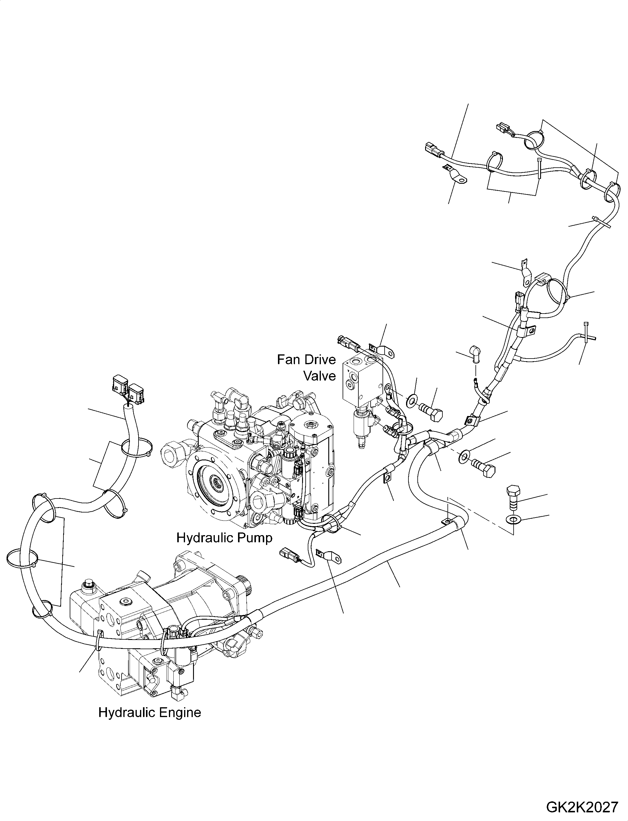 Wiring Harness, Engine 42W-06-42211 KOMATSU