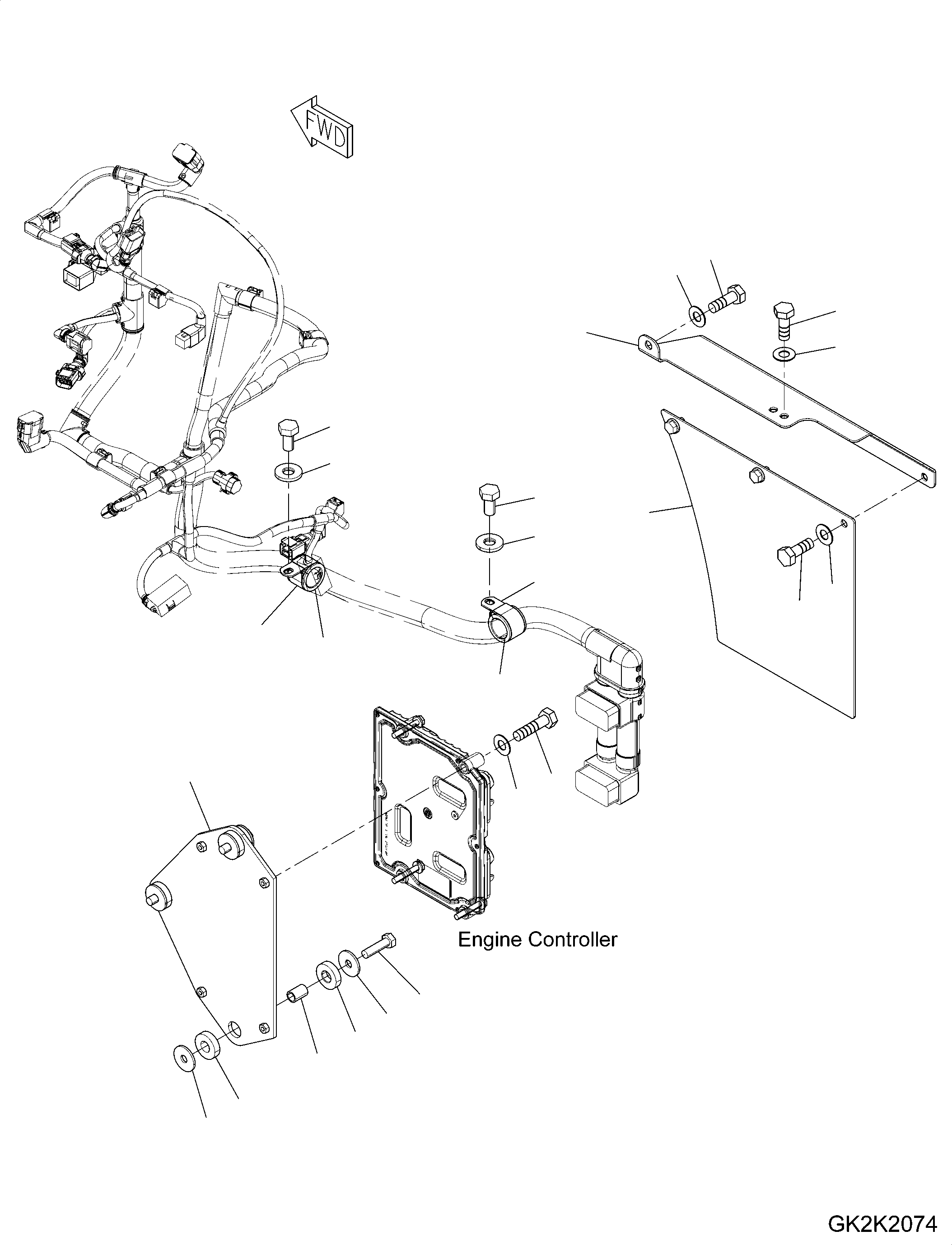 Амортизирующая подушка 6275-81-9580 KOMATSU
