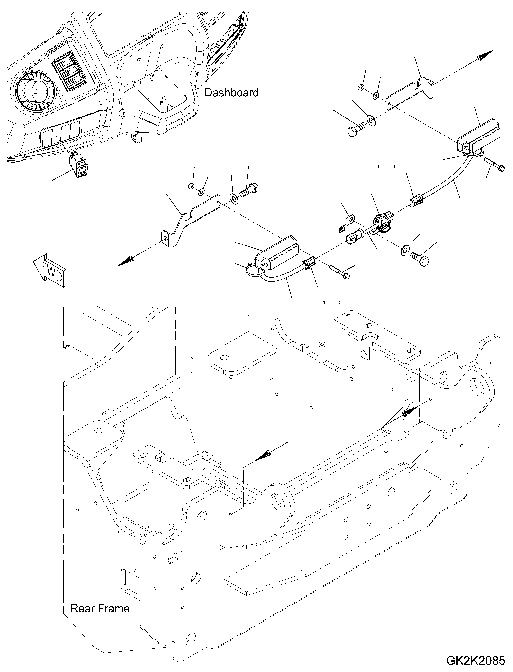 Жгут проводов 42U-06-42361 KOMATSU