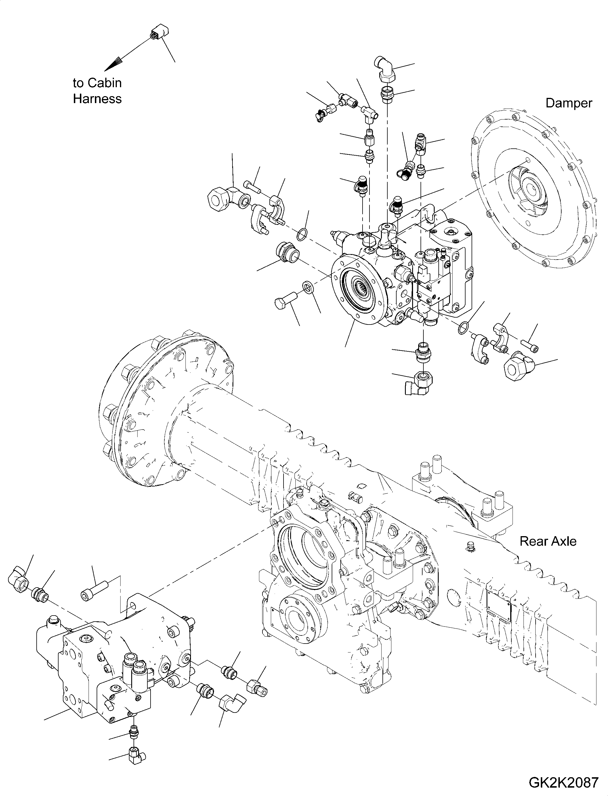 Переходник-редуктор 42Y-00-H2330 KOMATSU