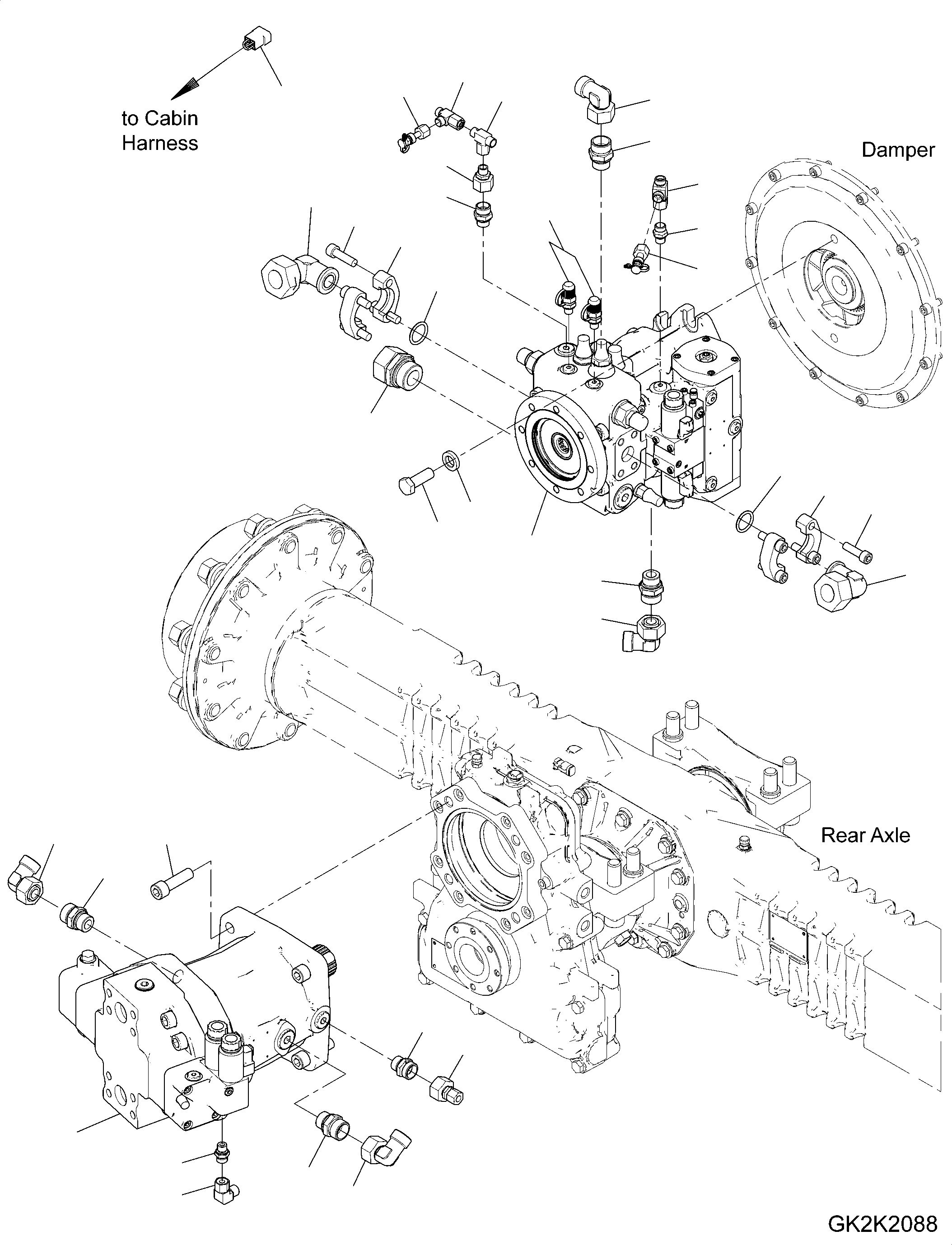 ANGEL FLANGE ELBOW 42U-09-H3790 KOMATSU