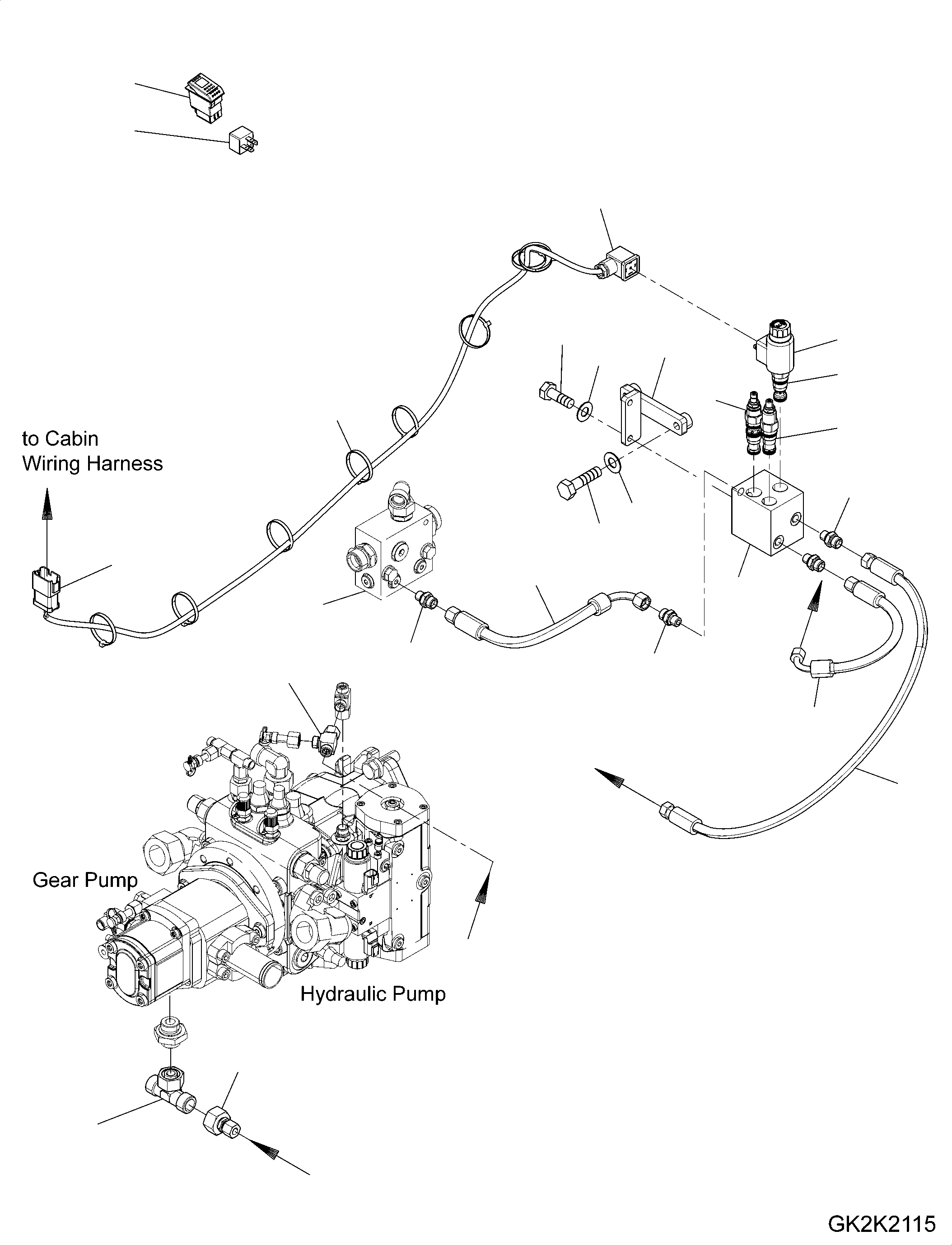 Wiring Harness, Auto-Inch 42W-06-42400 KOMATSU