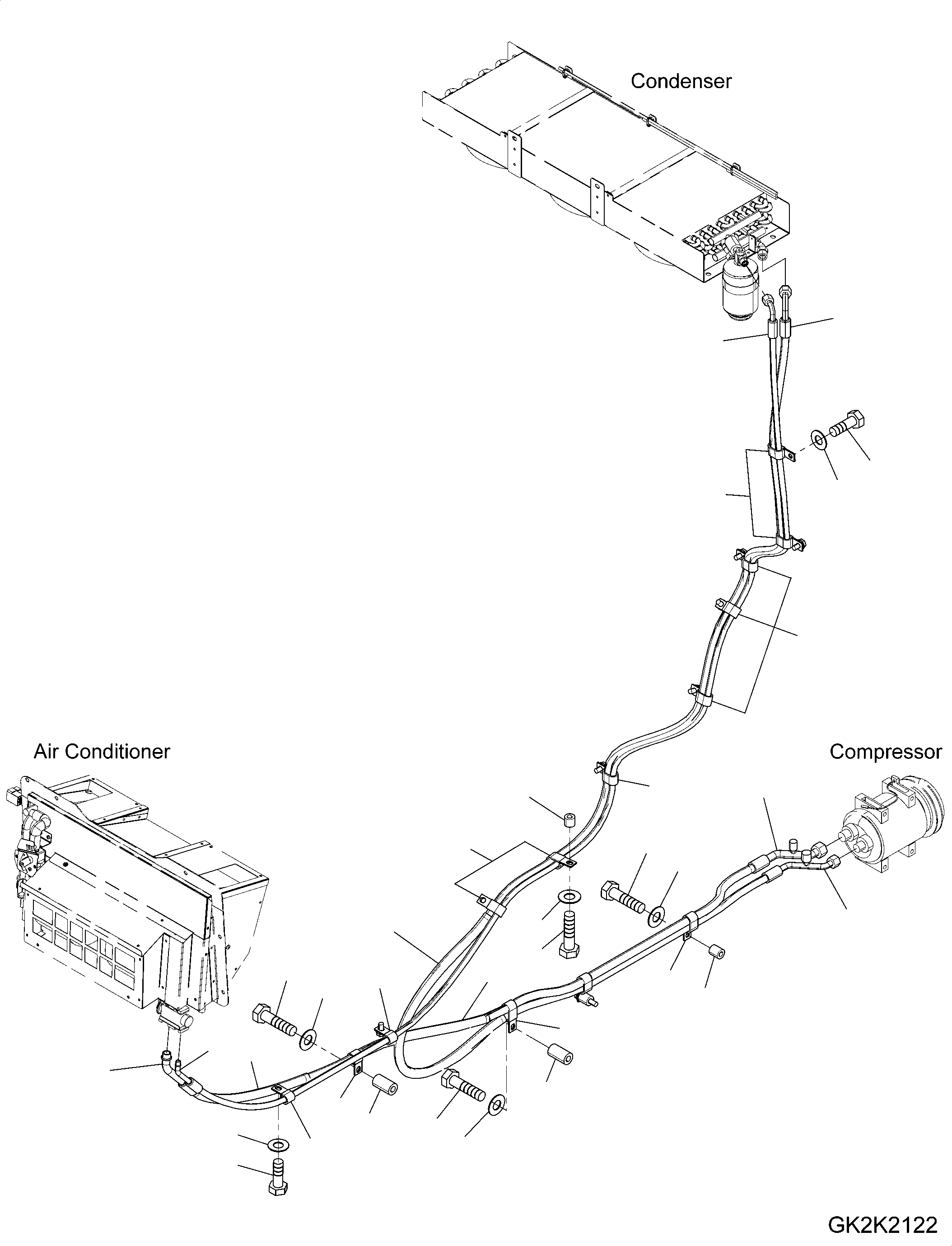 Шланг 42W-07-42011 KOMATSU