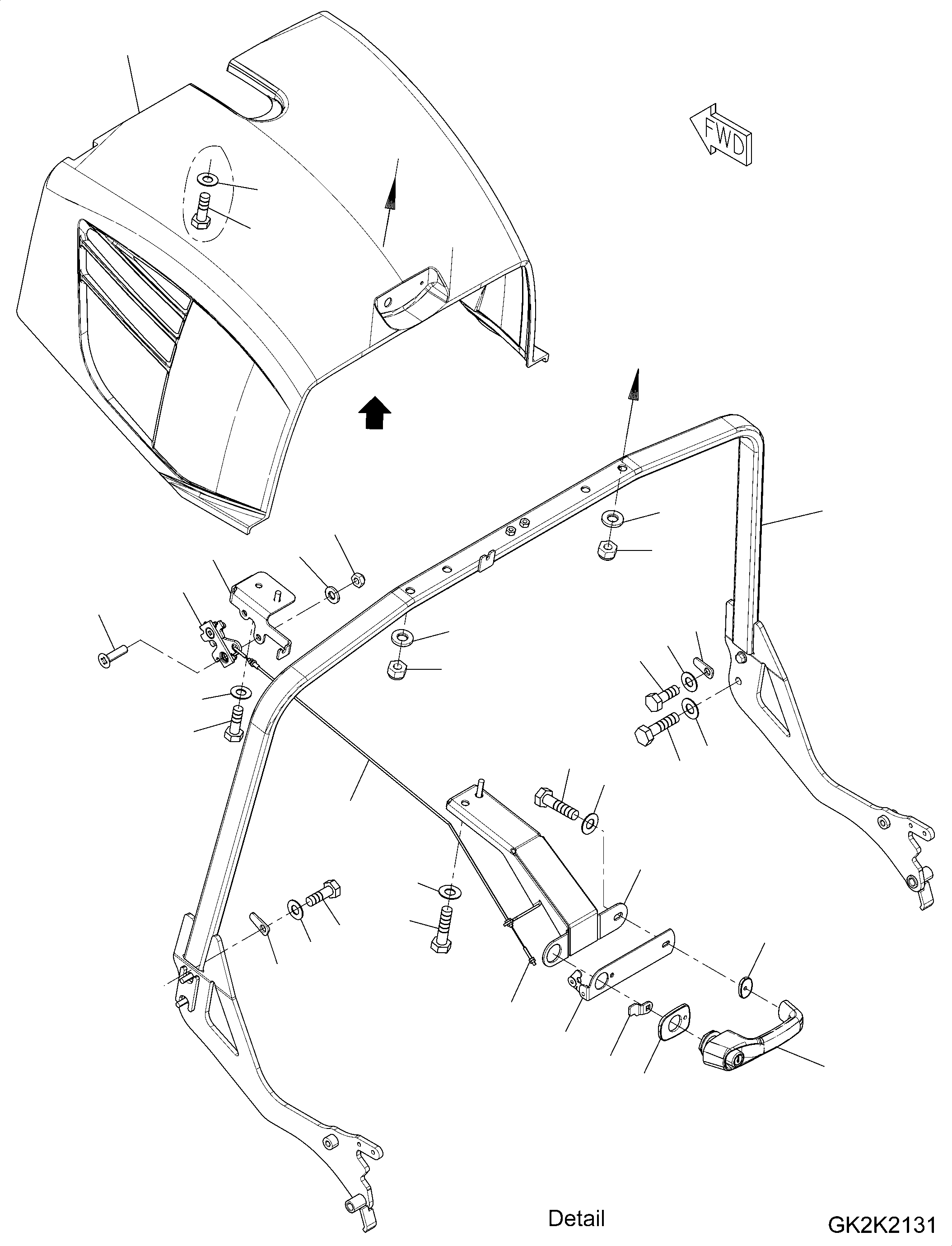 Sheet, Lock Catch 42W-54-41371 KOMATSU