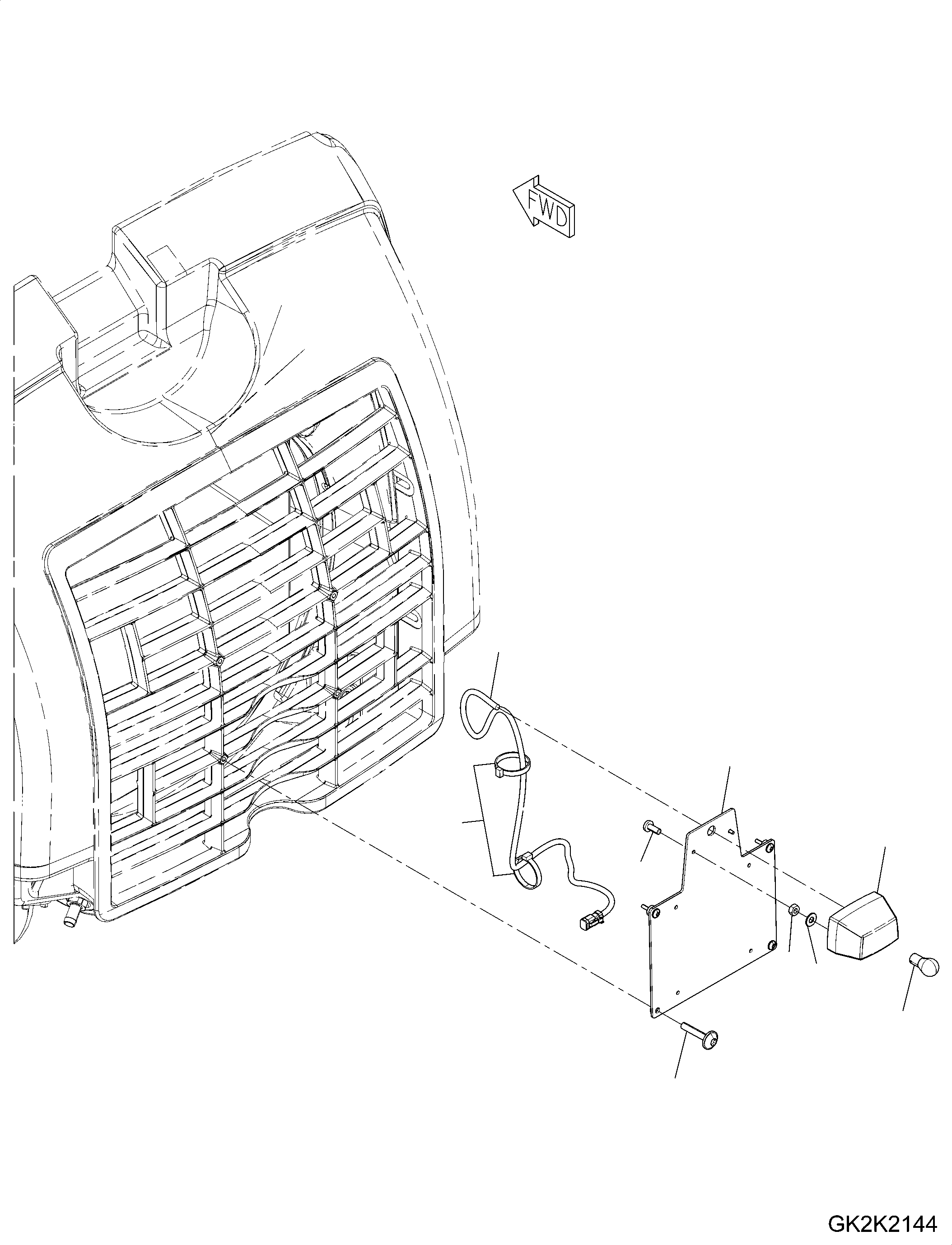 Жгут проводов 42W-06-43420 KOMATSU