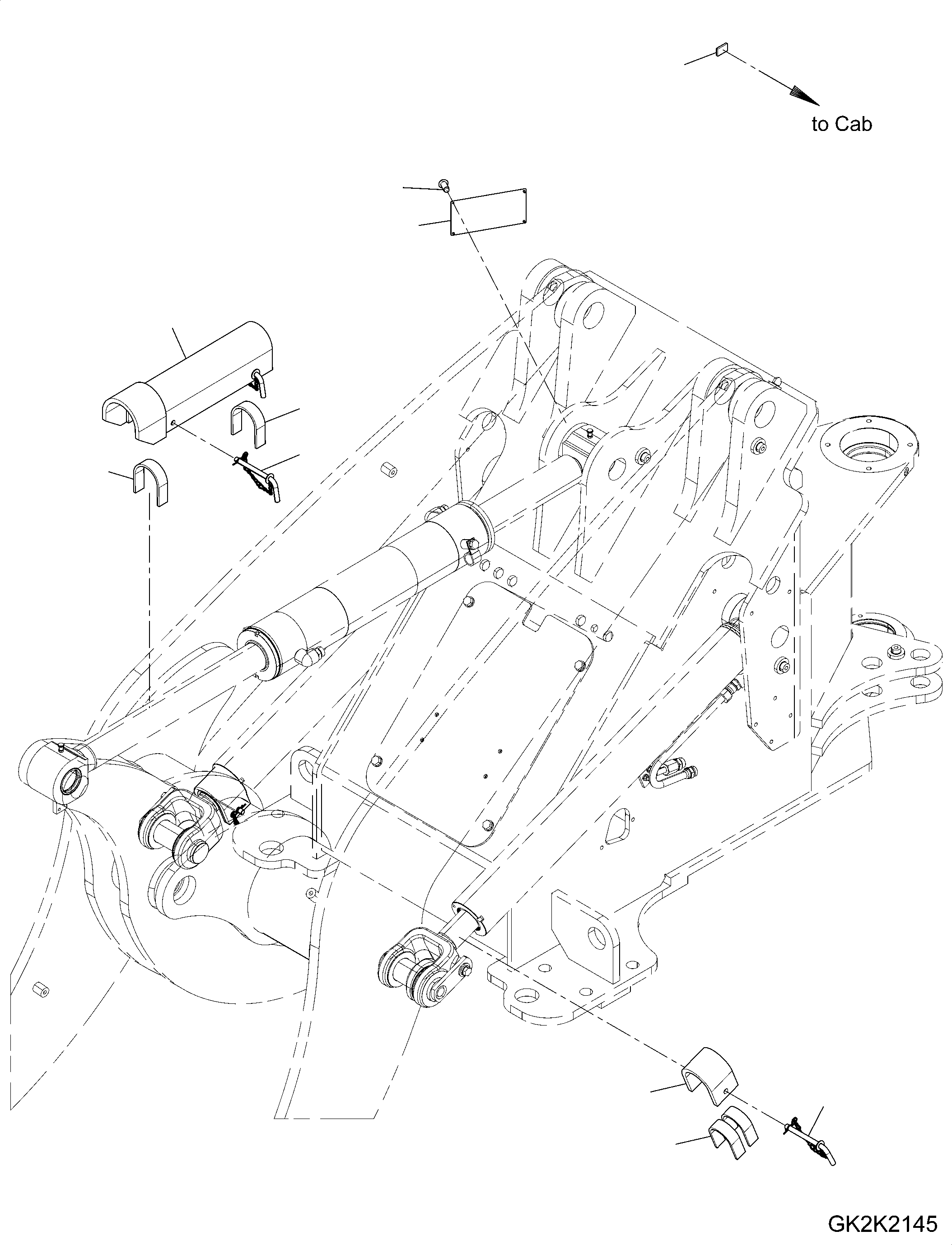 Type Plate, Italy (Limited Supply) 09602-04080 KOMATSU