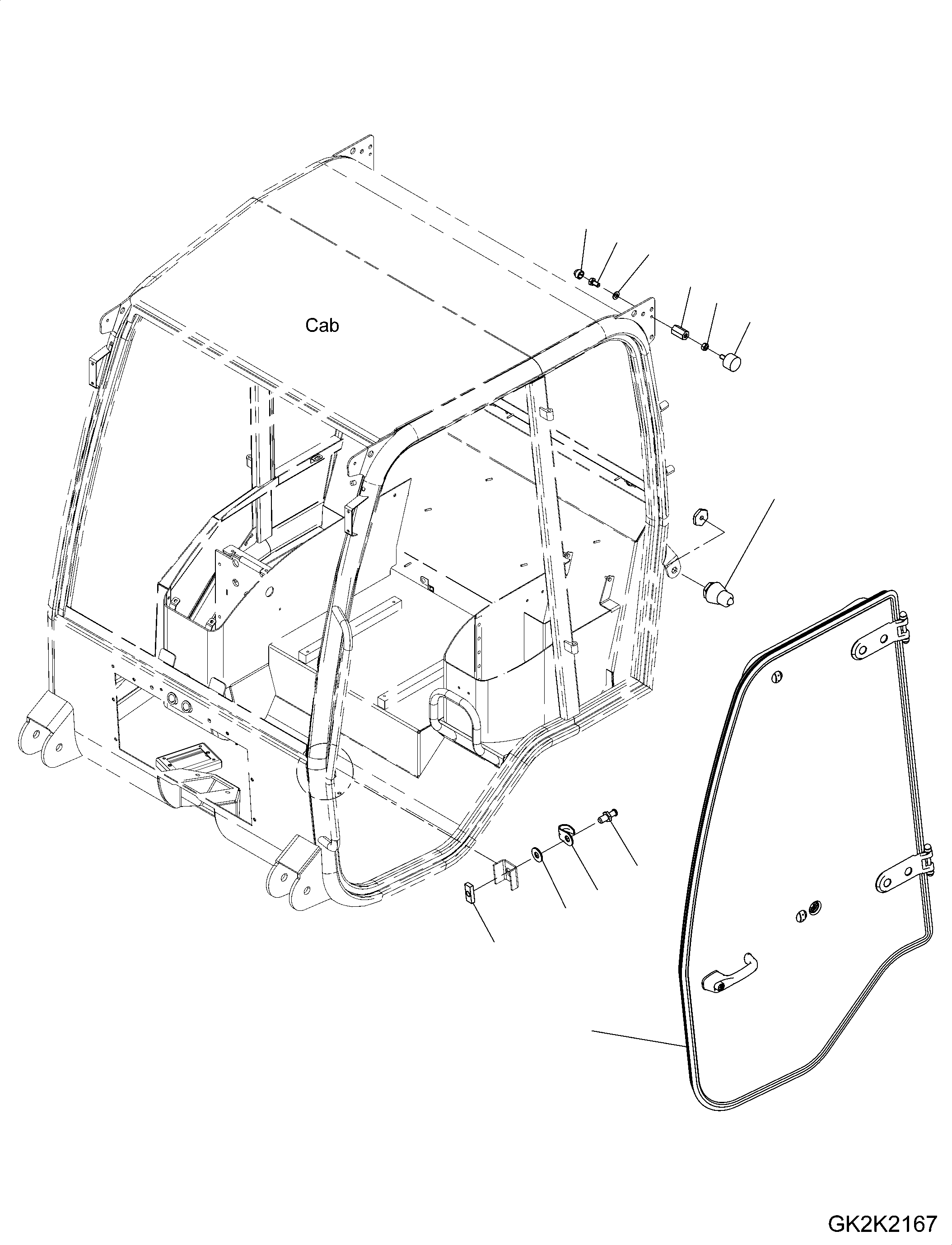 Упор 42W-56-41450 KOMATSU