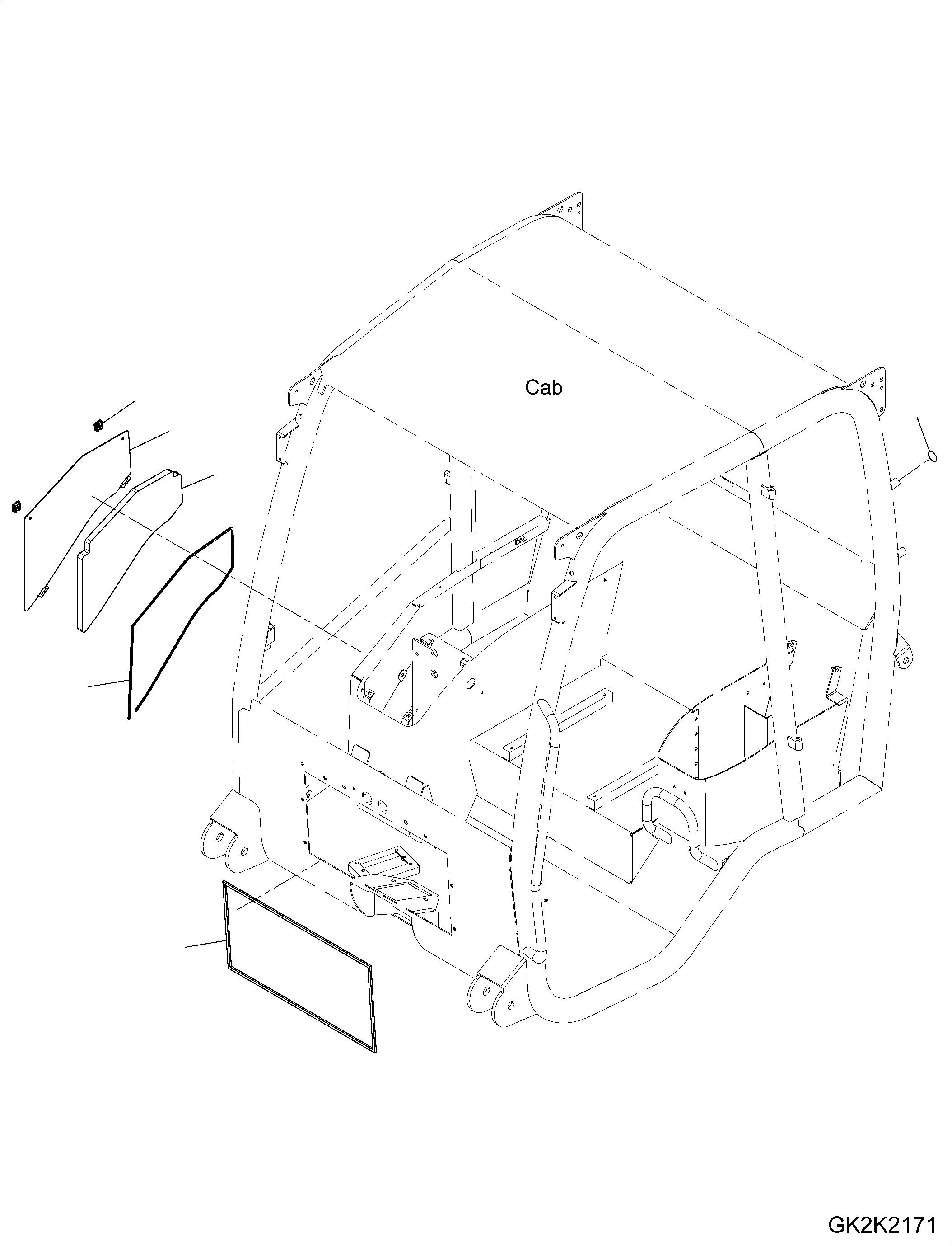 Sheet, R.H. 42W-56-41510 KOMATSU