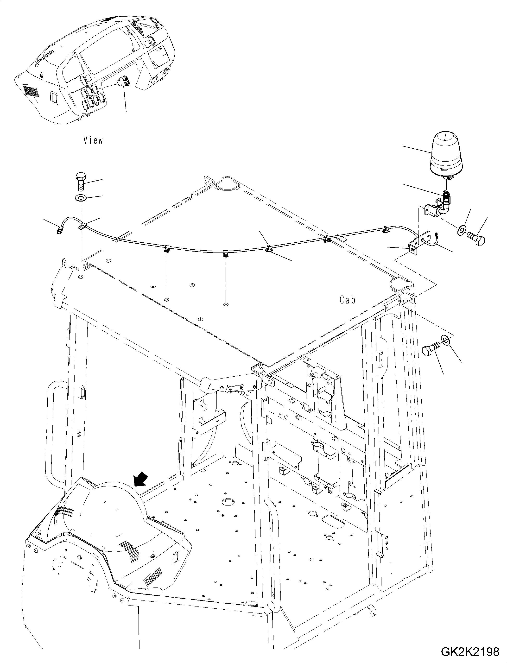 Кронштейн 419-06-H0240 KOMATSU