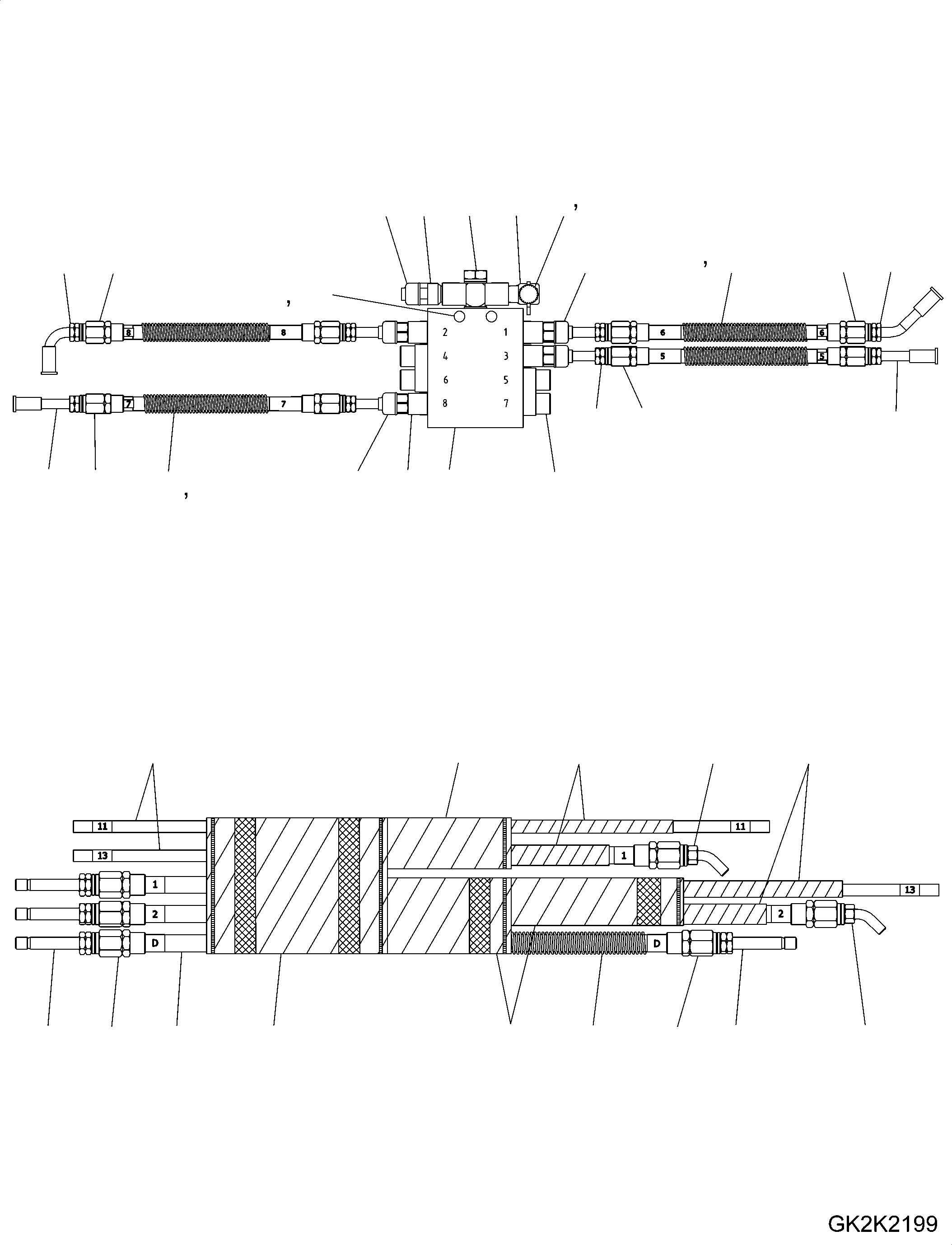 Tube Kit 418-S95-5191 KOMATSU