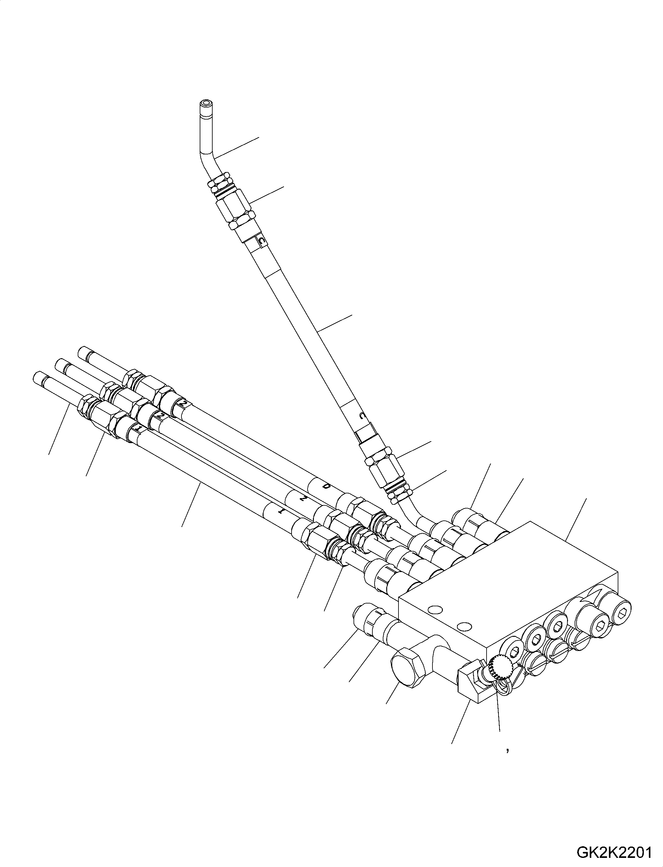 Feeder Assembly 418-S95-5121 KOMATSU