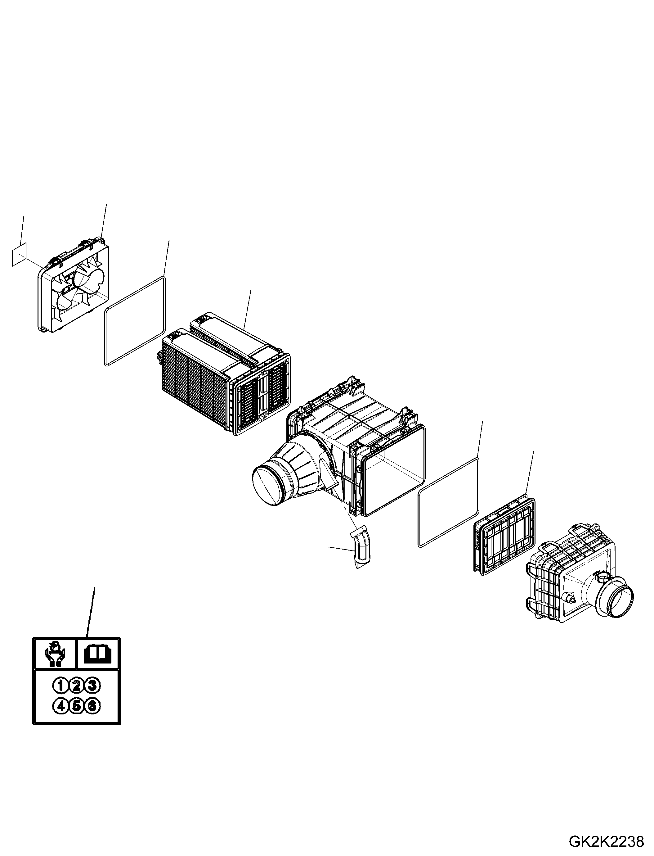 Element, Primary 600-185-2810 KOMATSU