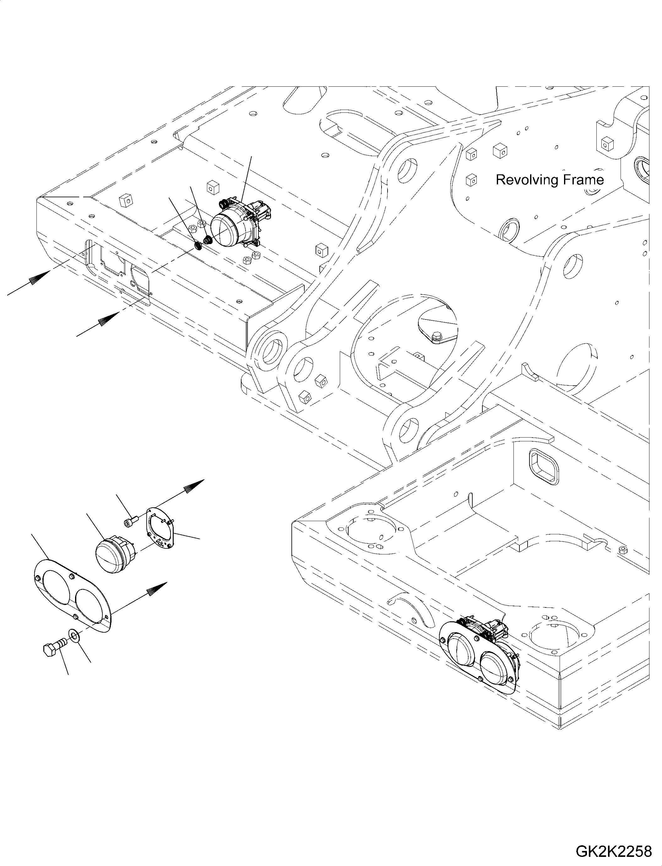 Head Lamp 20G-06-51540 KOMATSU