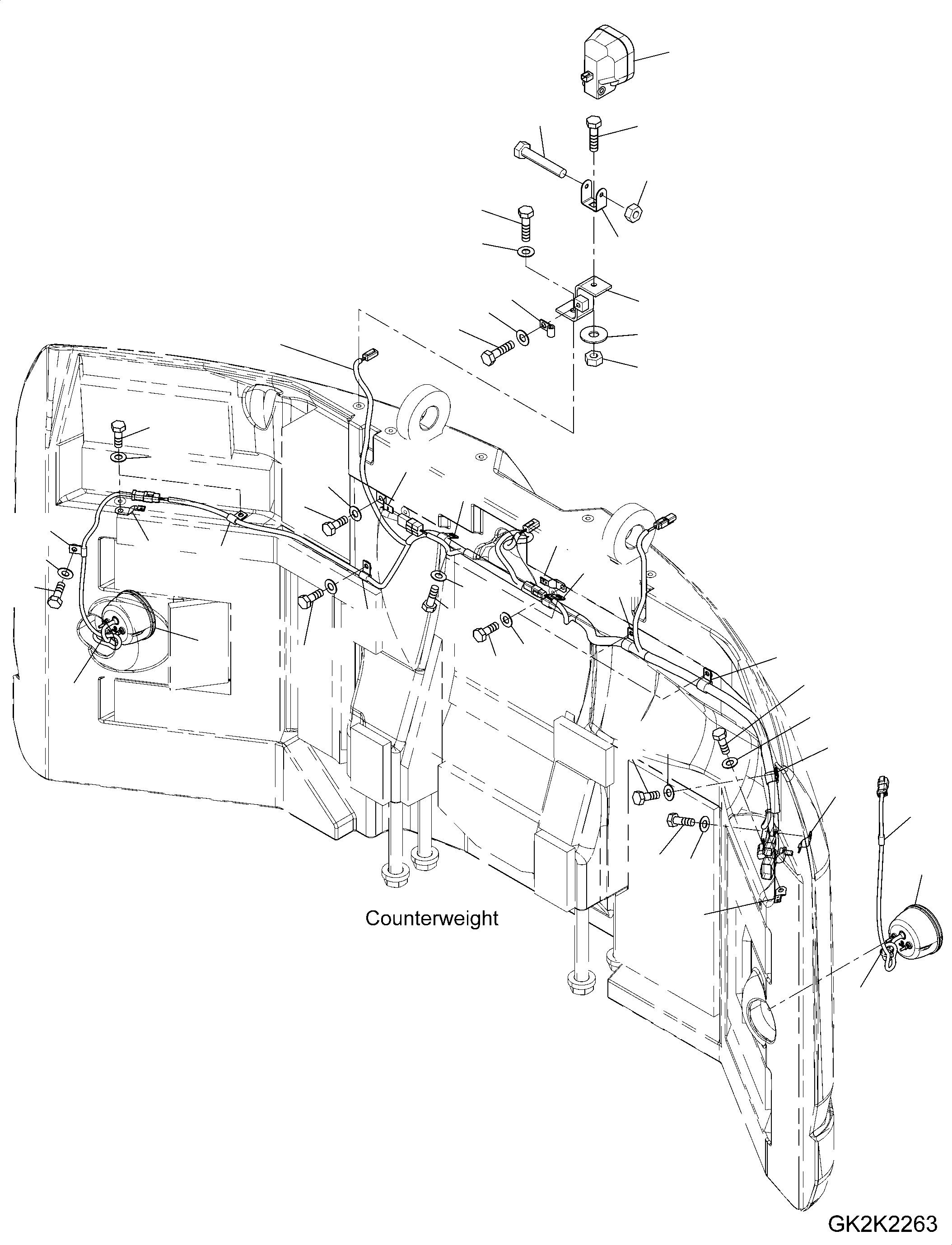 Жгут проводов 20E-06-51121 KOMATSU