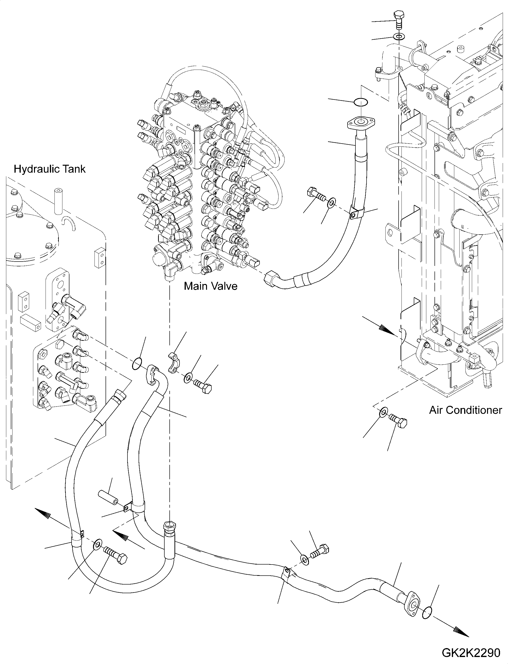 Шланг 20E-62-51260 KOMATSU