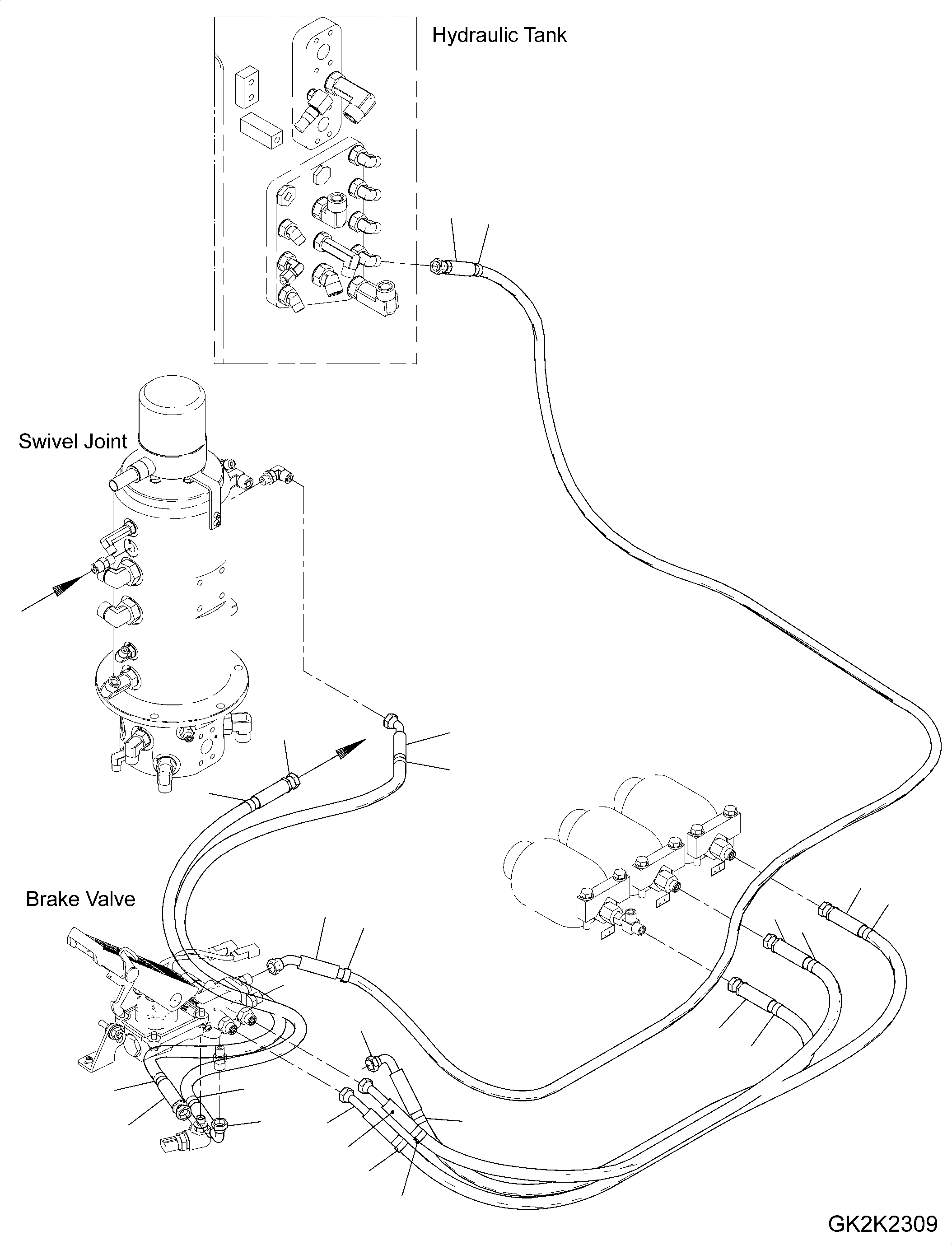 Шланг 02767-00313 KOMATSU