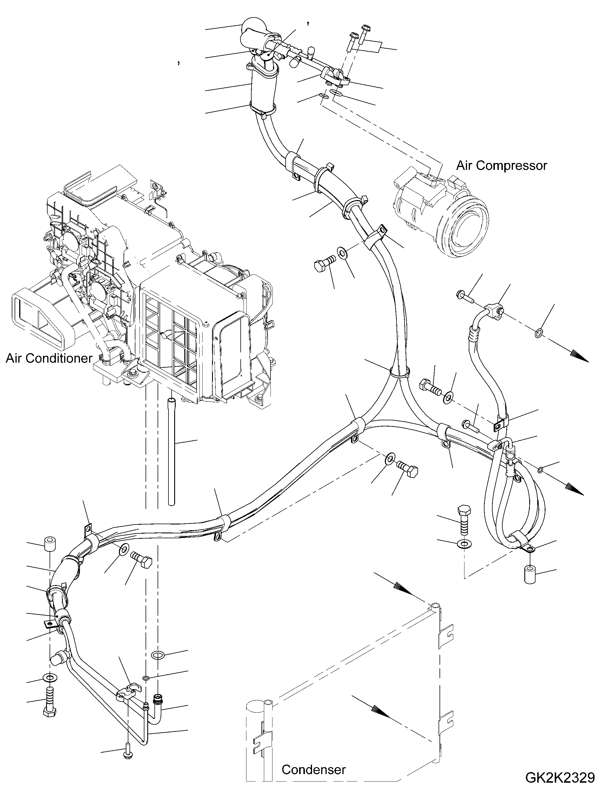 Шланг 20E-979-5161 KOMATSU