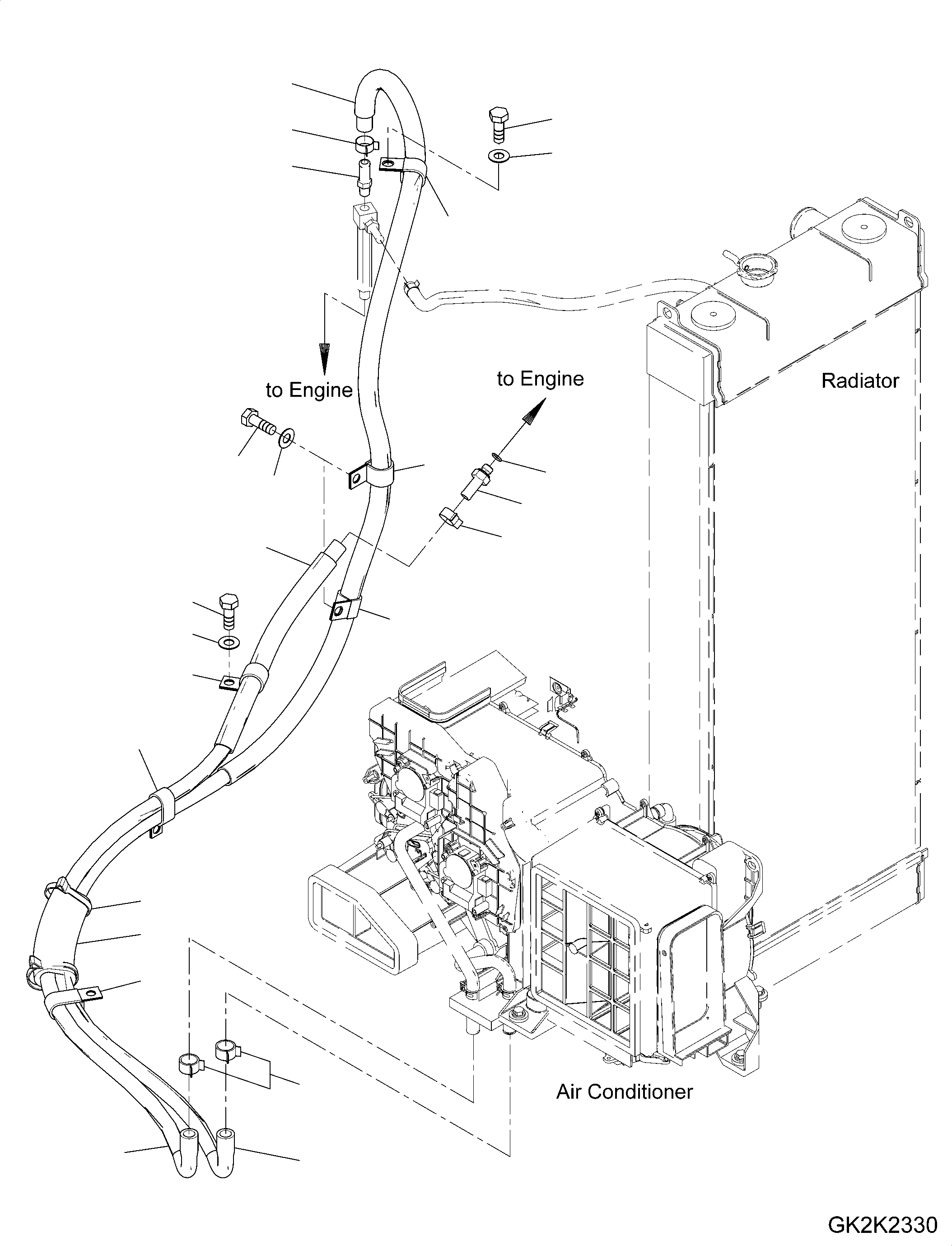 Шланг 20E-979-5190 KOMATSU