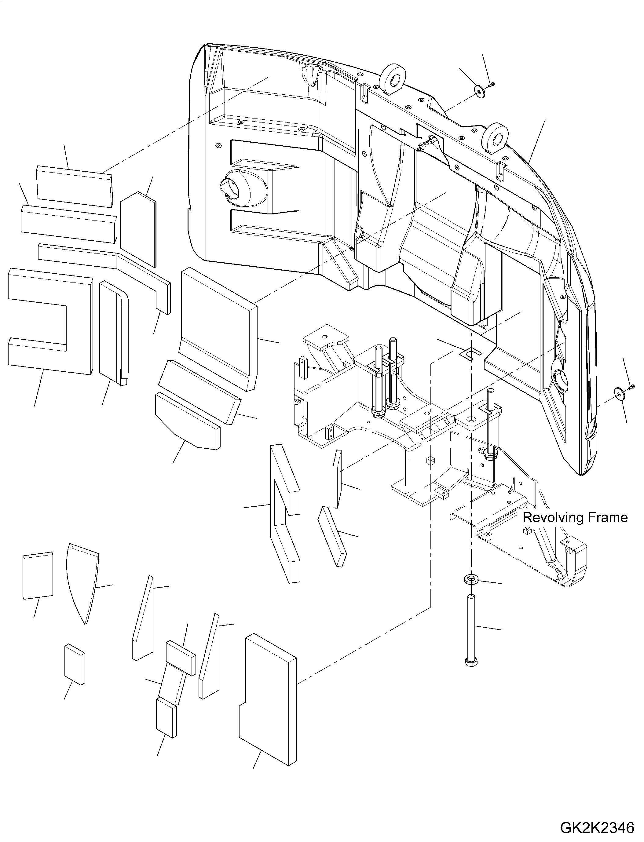 Counterweight Assembly 20E-46-51131 KOMATSU