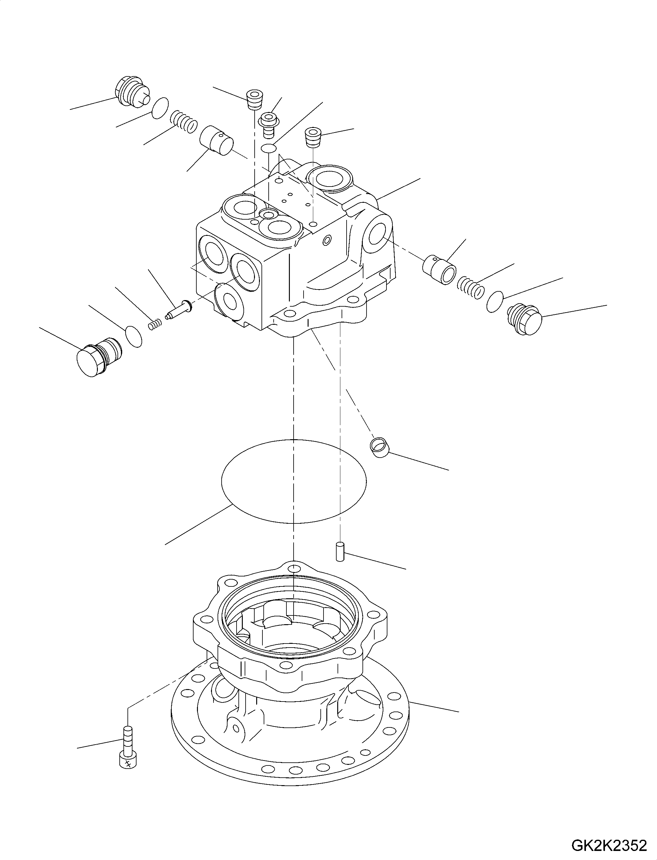 Housing Sub Assembly (706-73-00020) KOMATSU