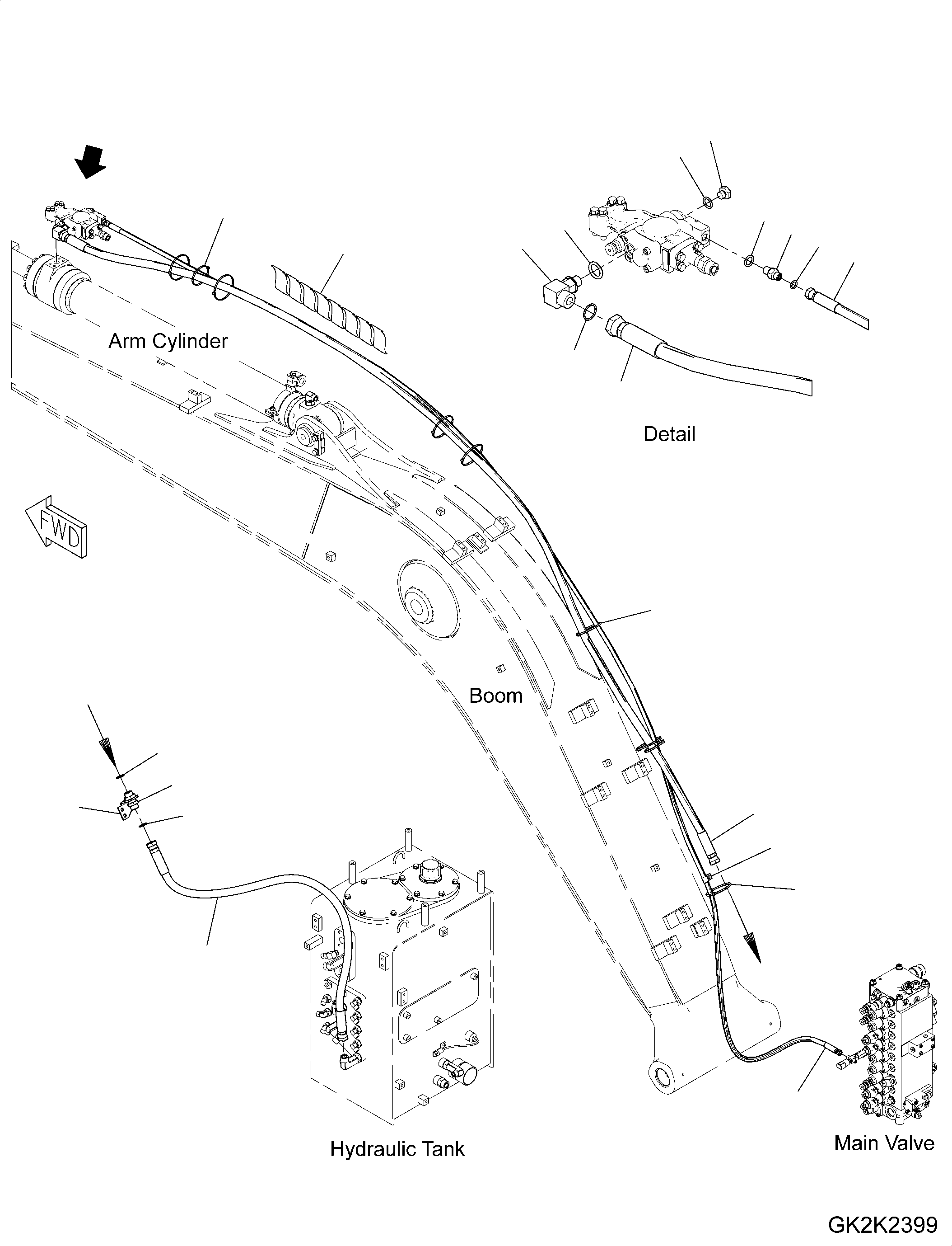 Шланг 02774-00615 KOMATSU