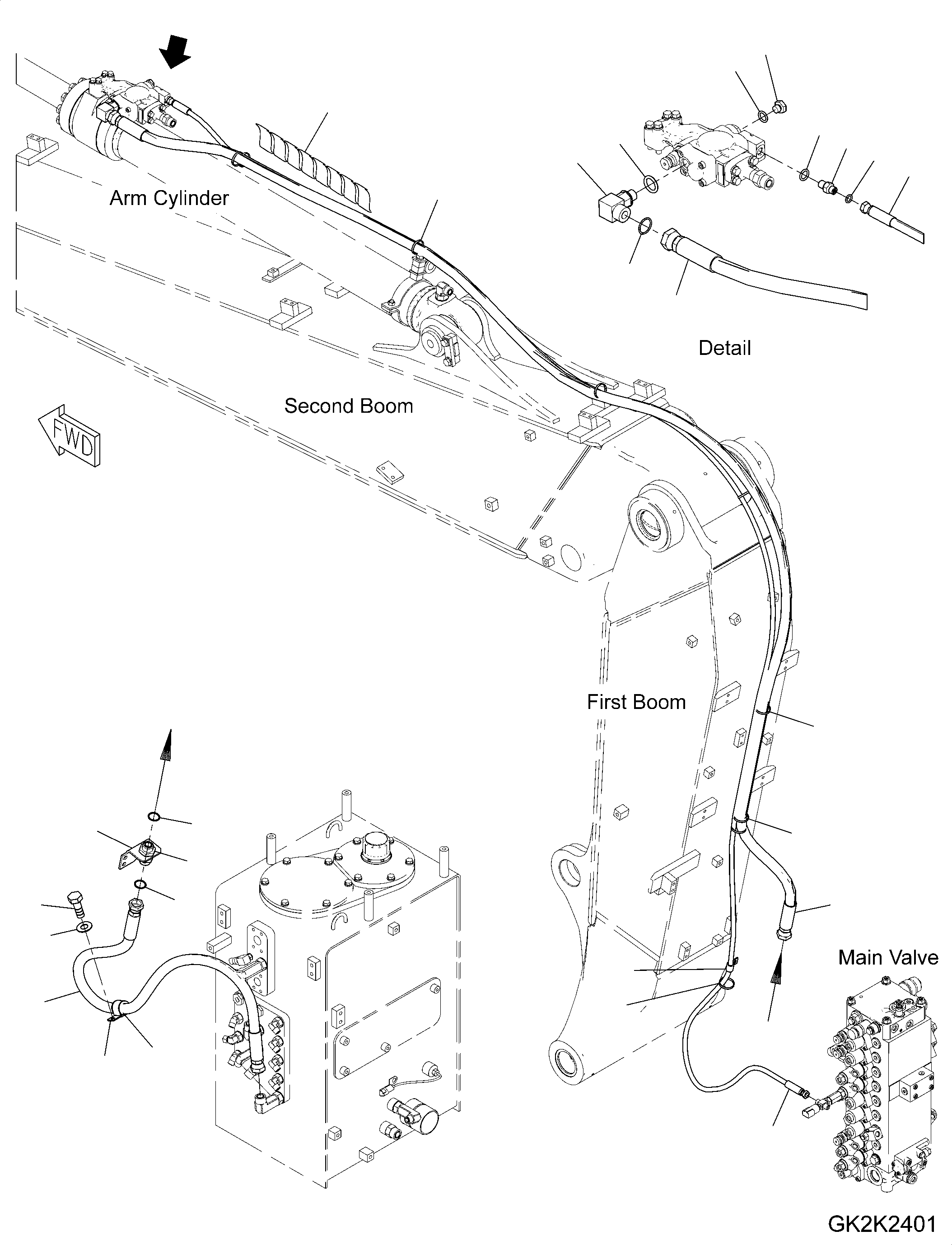 Шланг 02774-00643 KOMATSU
