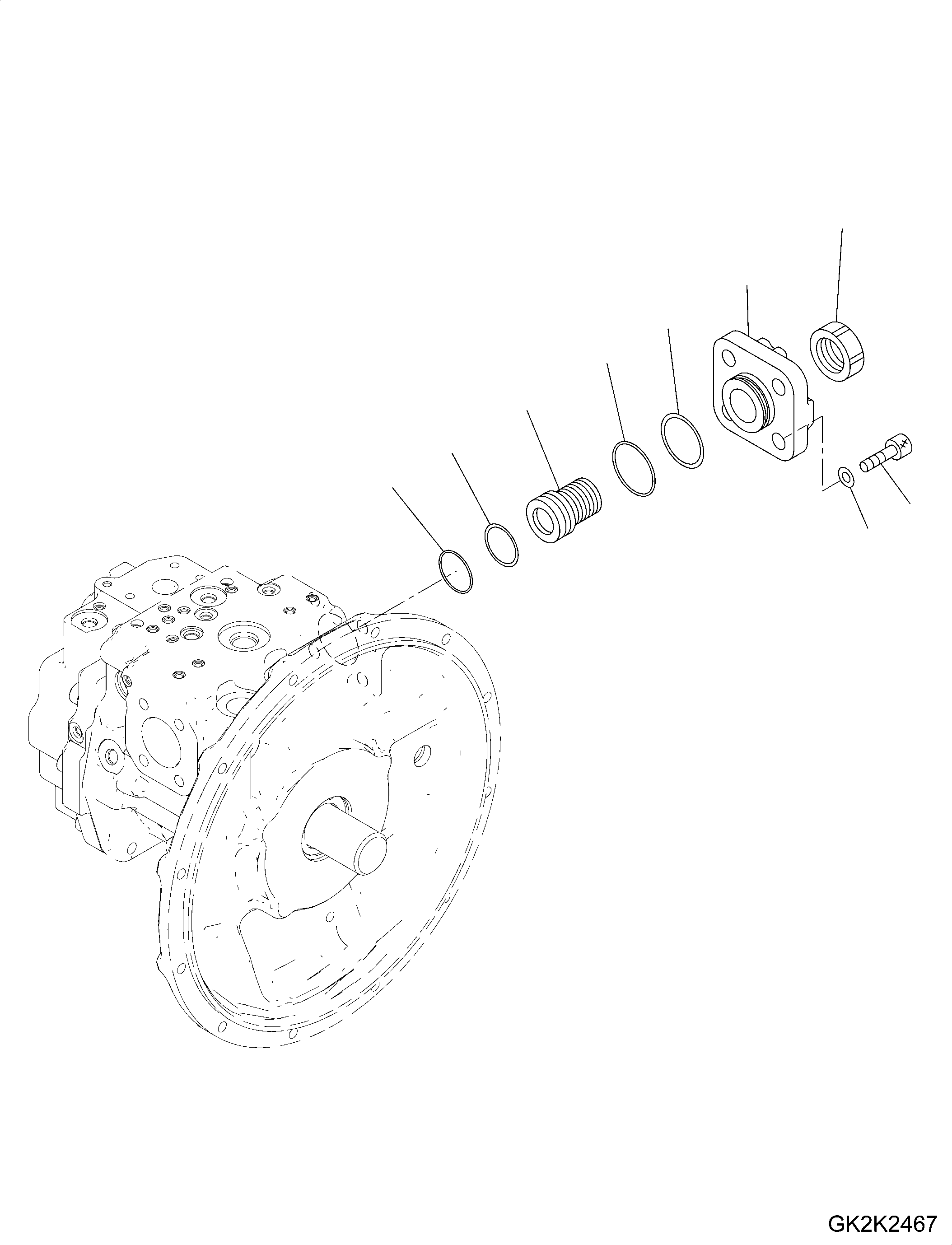 Крышка в сборе (708-3D-04810) KOMATSU