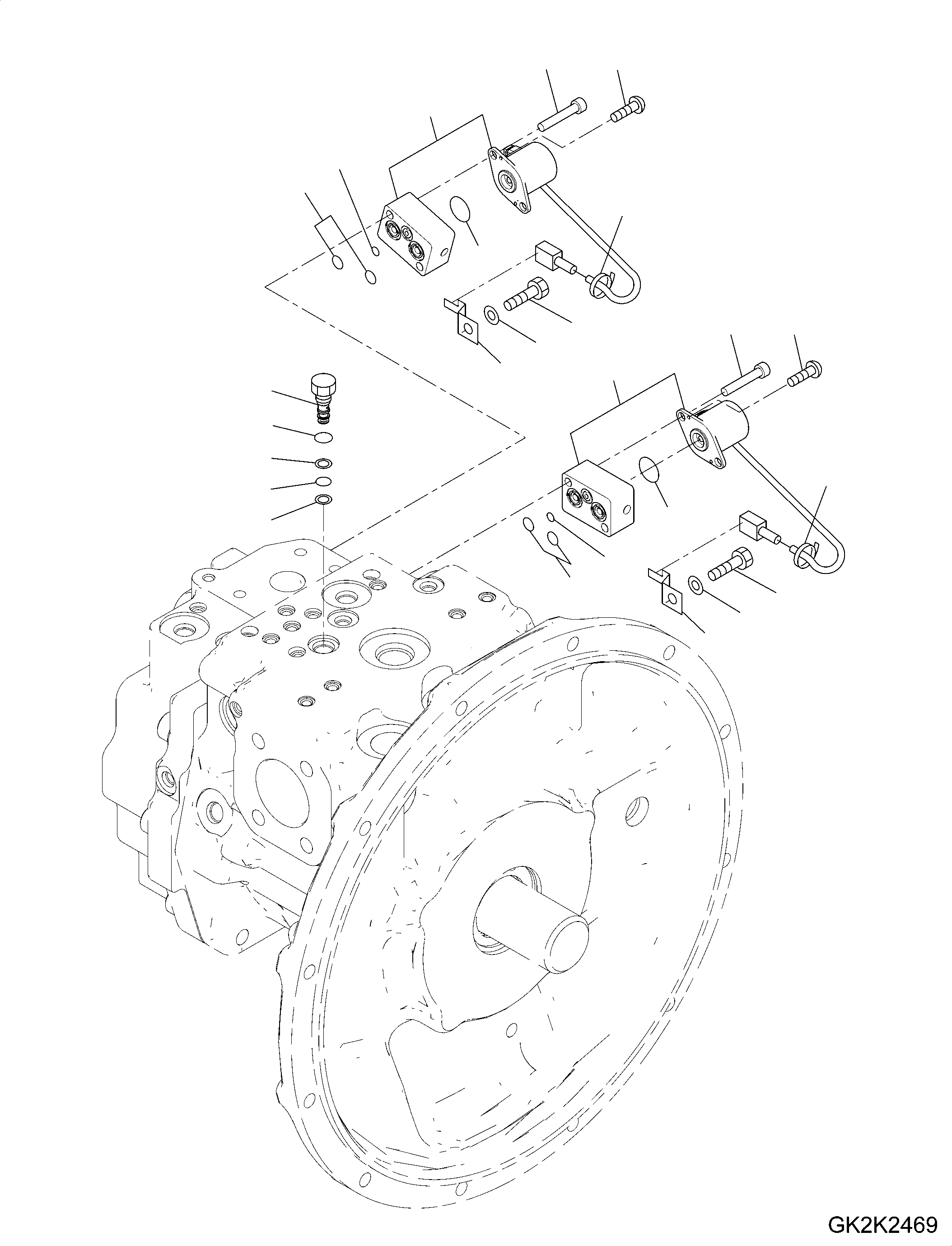 Пробка (708-1G-15910) KOMATSU