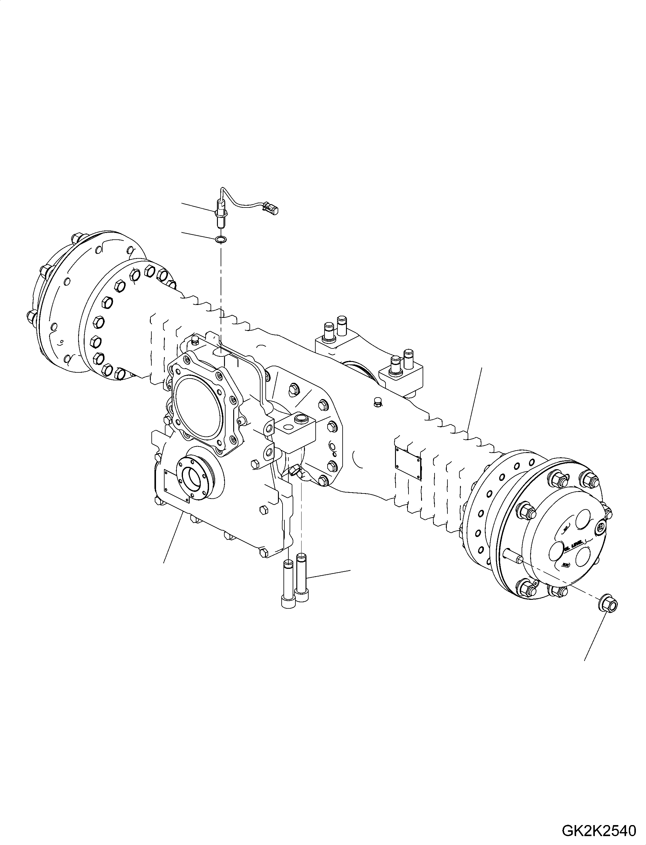 Болт 01252-A2090 KOMATSU