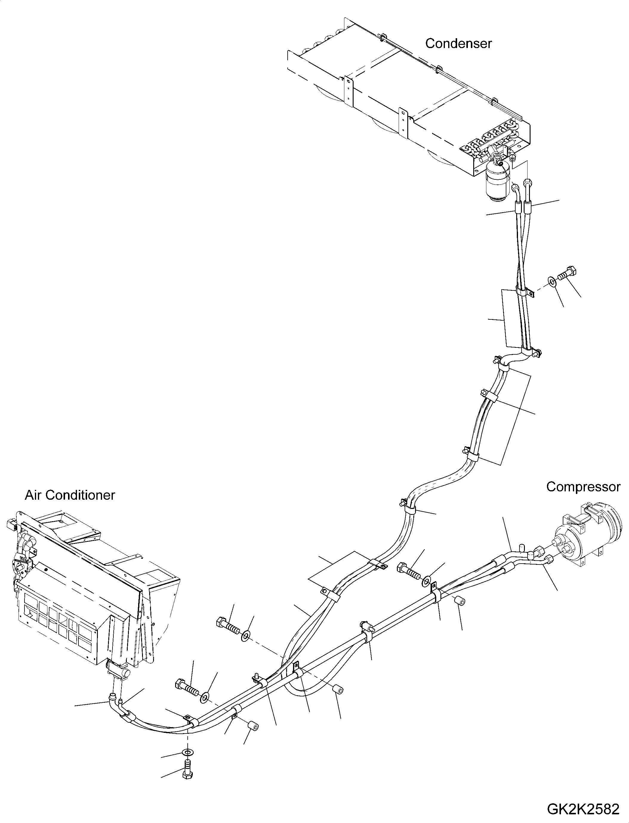 Шланг 42U-07-42010 KOMATSU