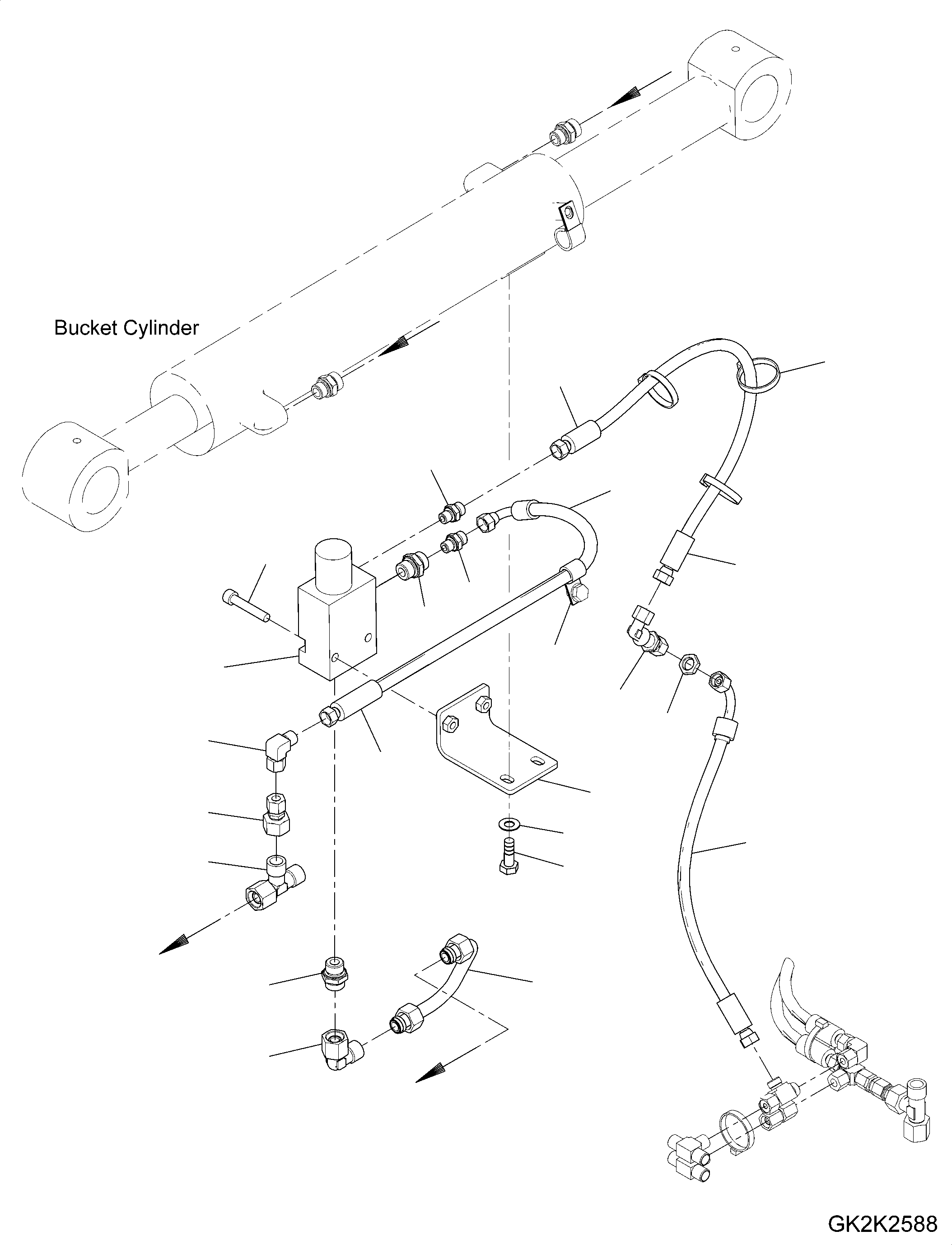 Болт с внутренним шестигранником 01252-A1055 KOMATSU