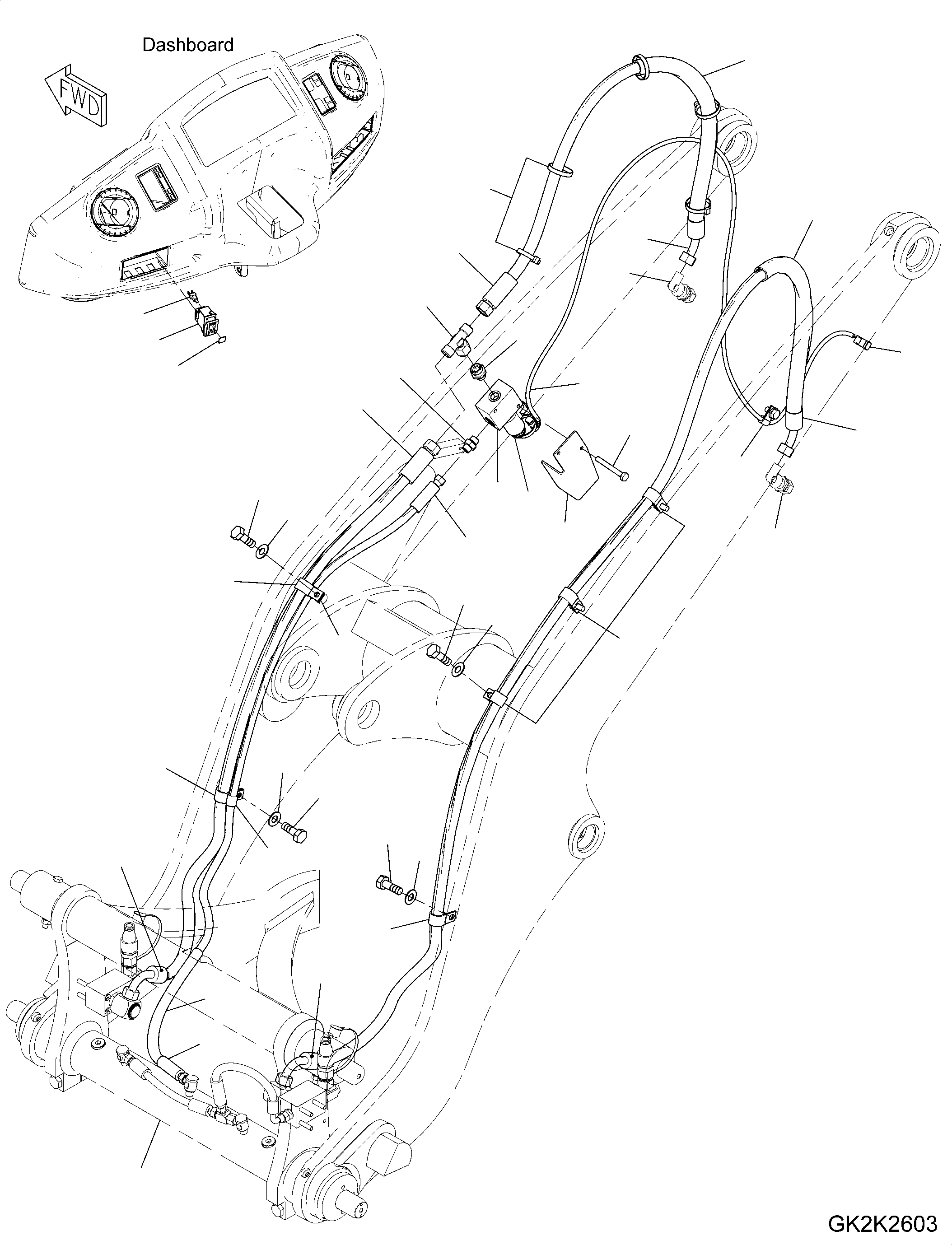 Wiring Harness, Quick Coupler 42U-06-42100 KOMATSU