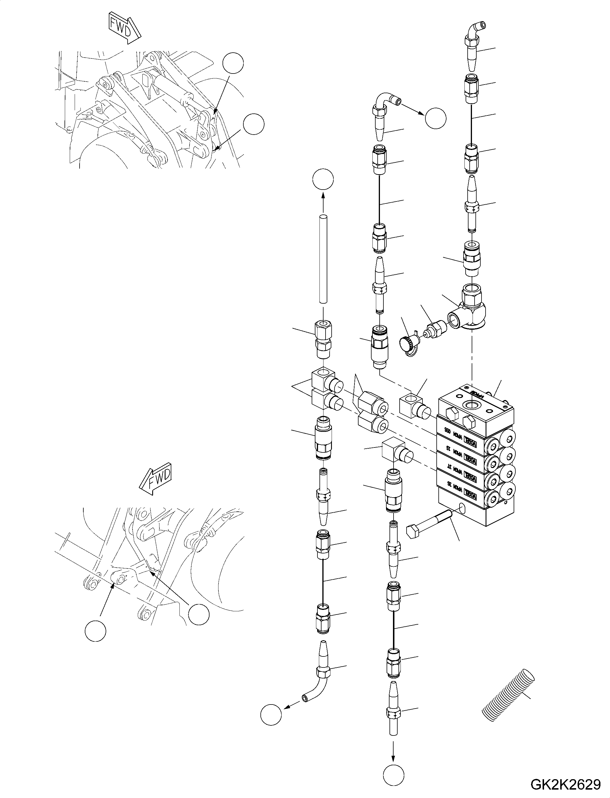 Feeder Assembly (421-S96-H580) KOMATSU