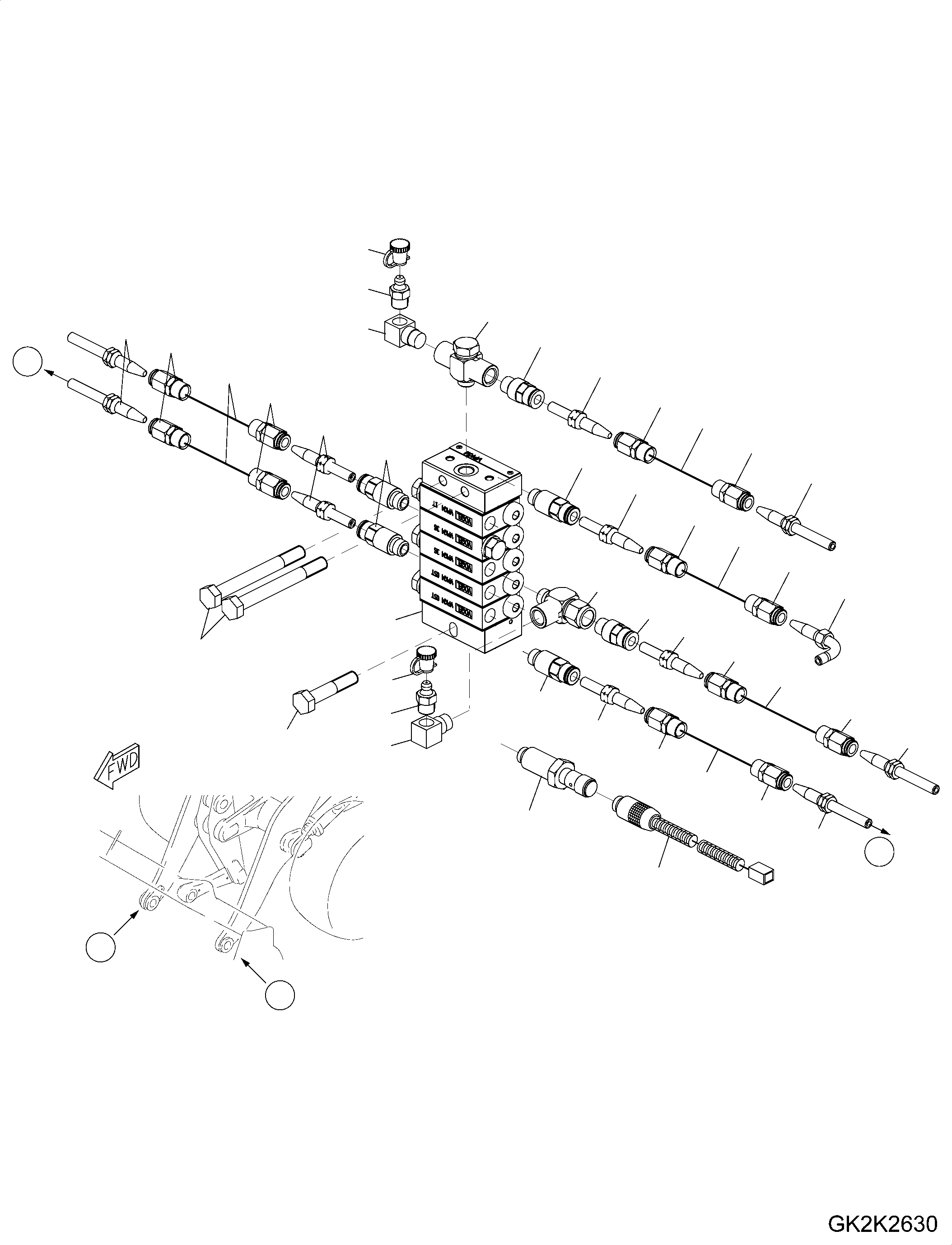 Жгут проводов 421-S96-H590 KOMATSU