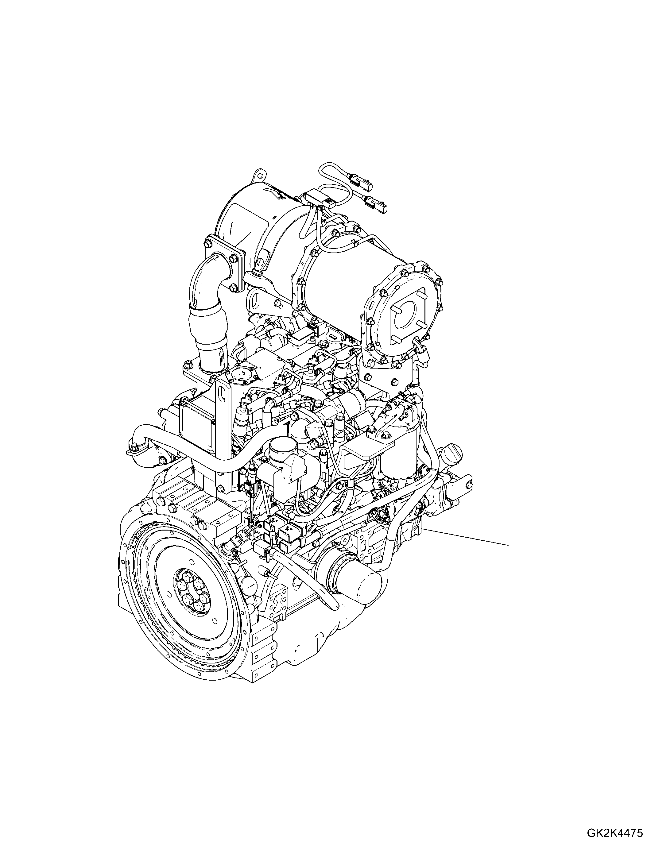 Engine Assembly 42T-01-51120 KOMATSU