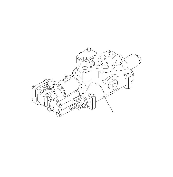 Клапан в сборе 700-91-34000 KOMATSU