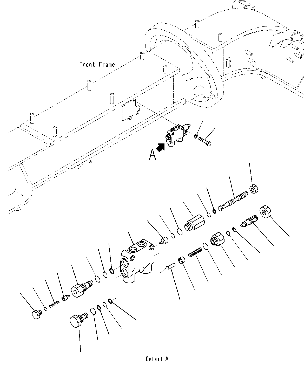 Корпус 235-61-41540 KOMATSU