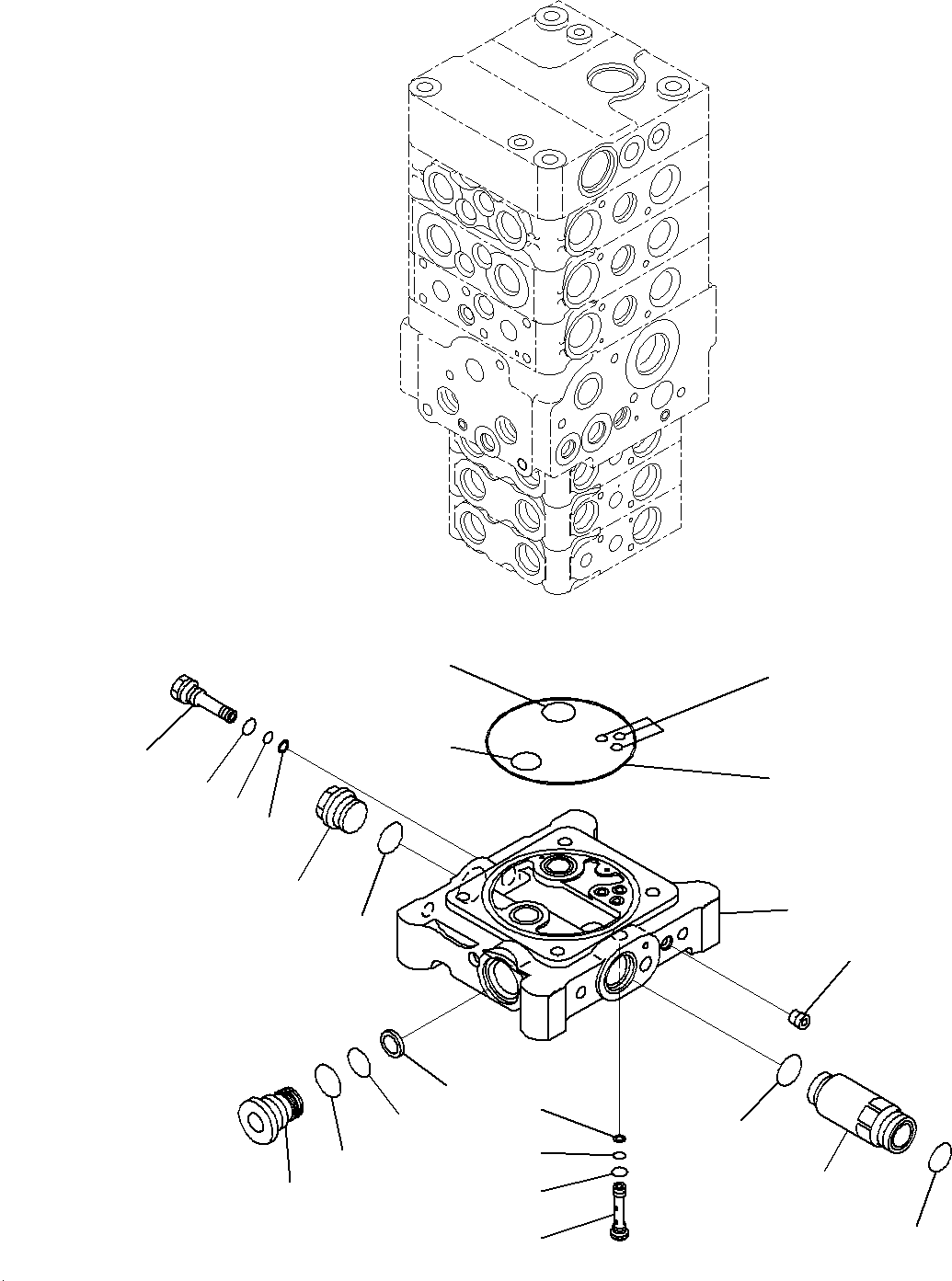 Клапан пилотный 702-21-62300 KOMATSU