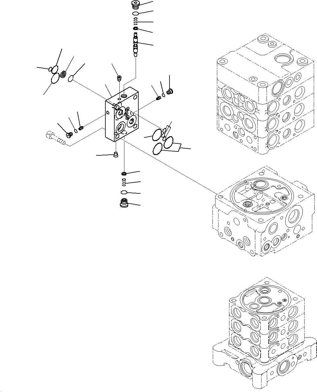 Золотник 723-50-61380 KOMATSU